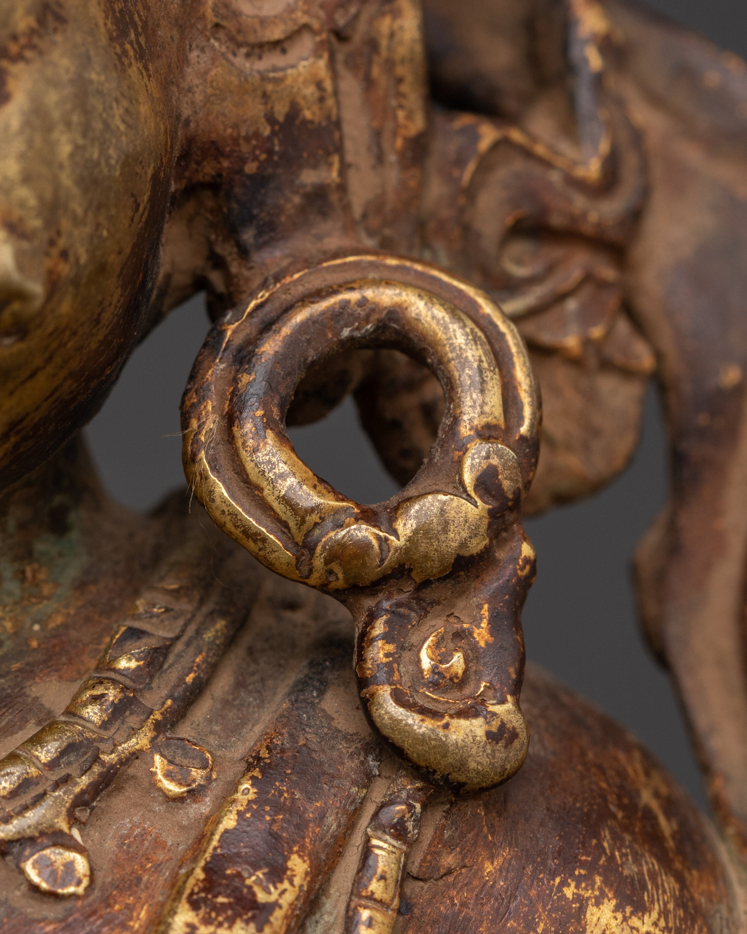 Dzambhala Copper Statue | Tibetan Wealth Deity