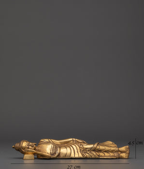 Handmade Sleeping Buddha | Spiritual Decor