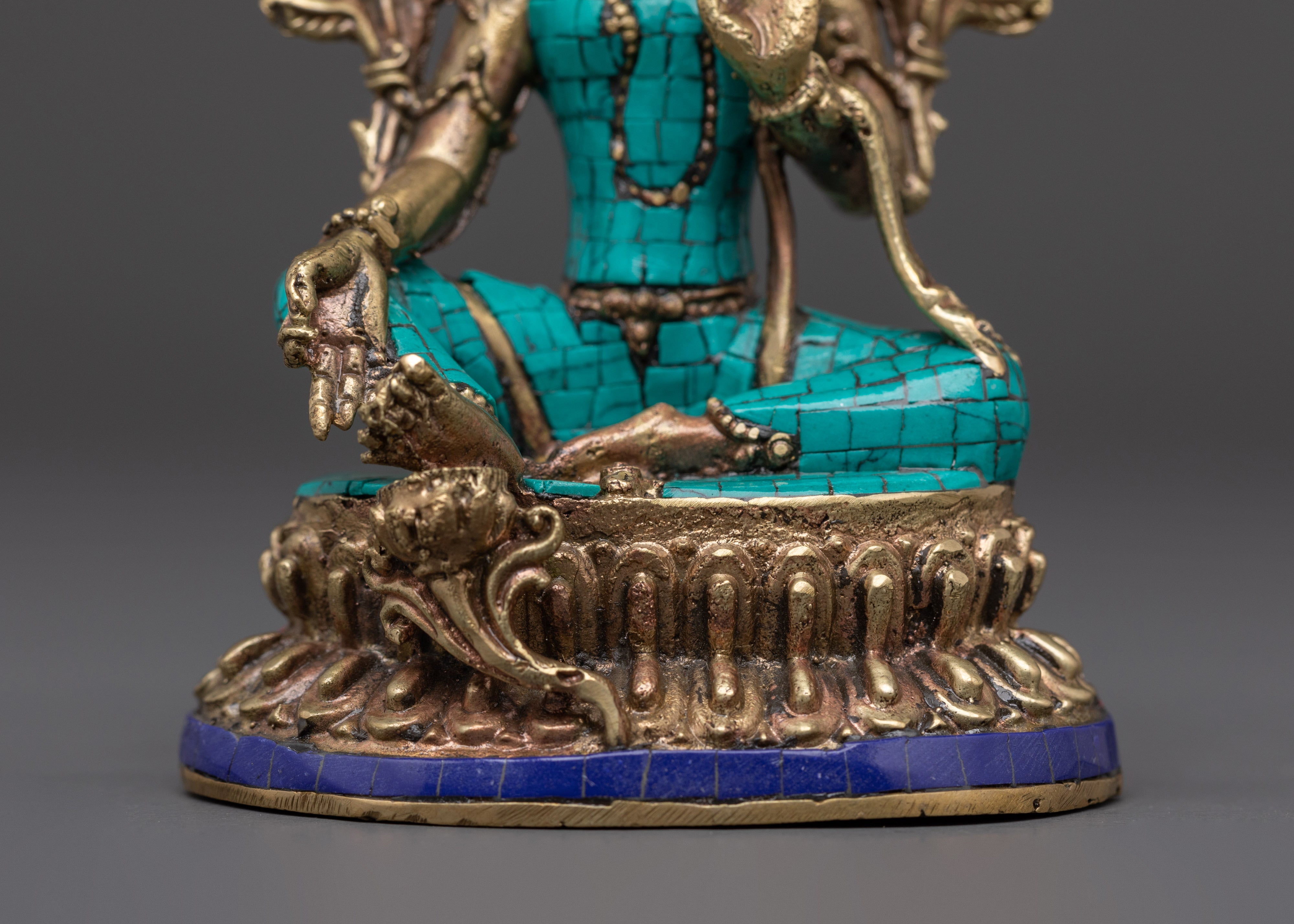 Handmade Green Tara | Tibetan Buddhist Deity
