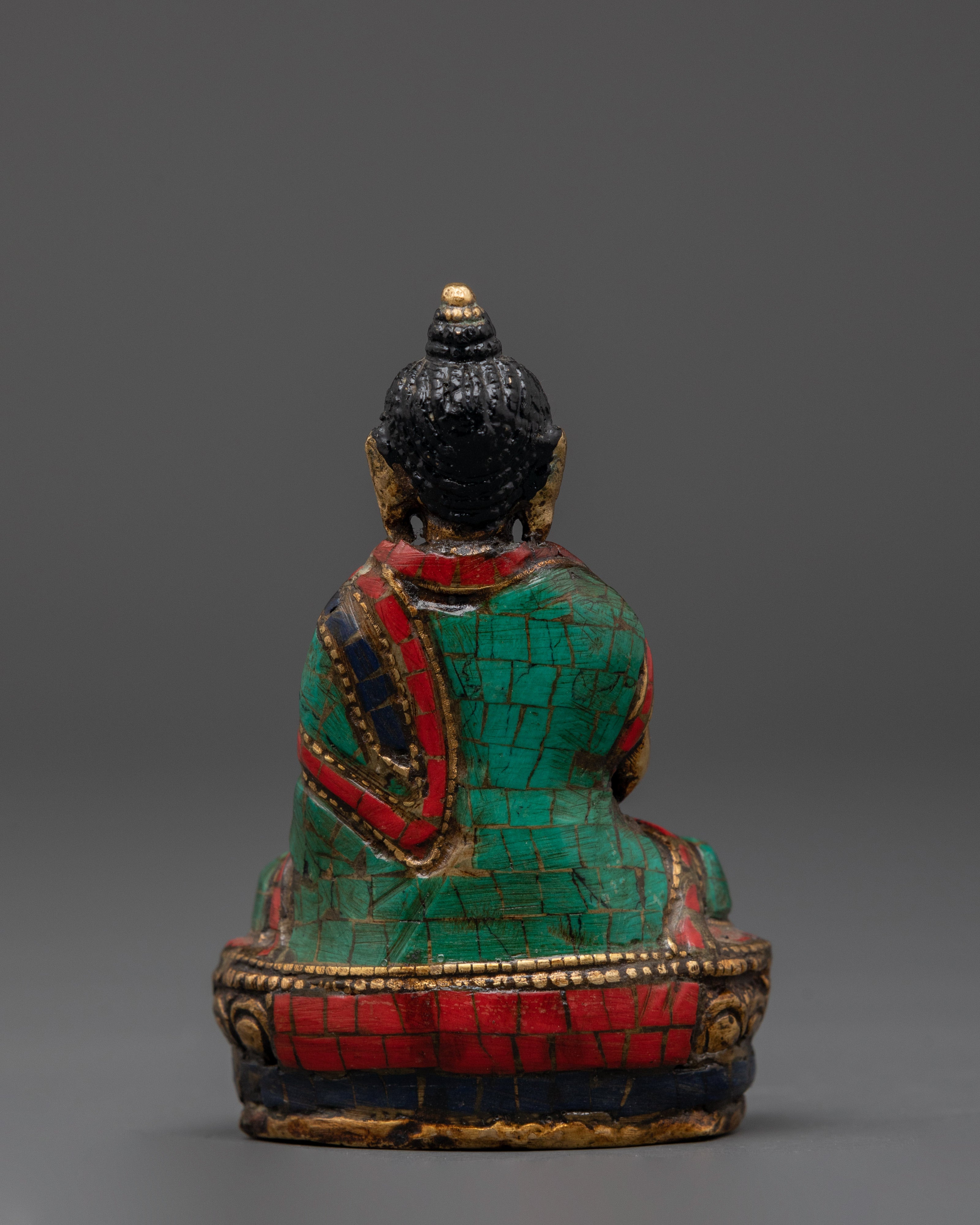 Amitabha Figurine | Handcrafted Brass Statue for Altar and Meditation