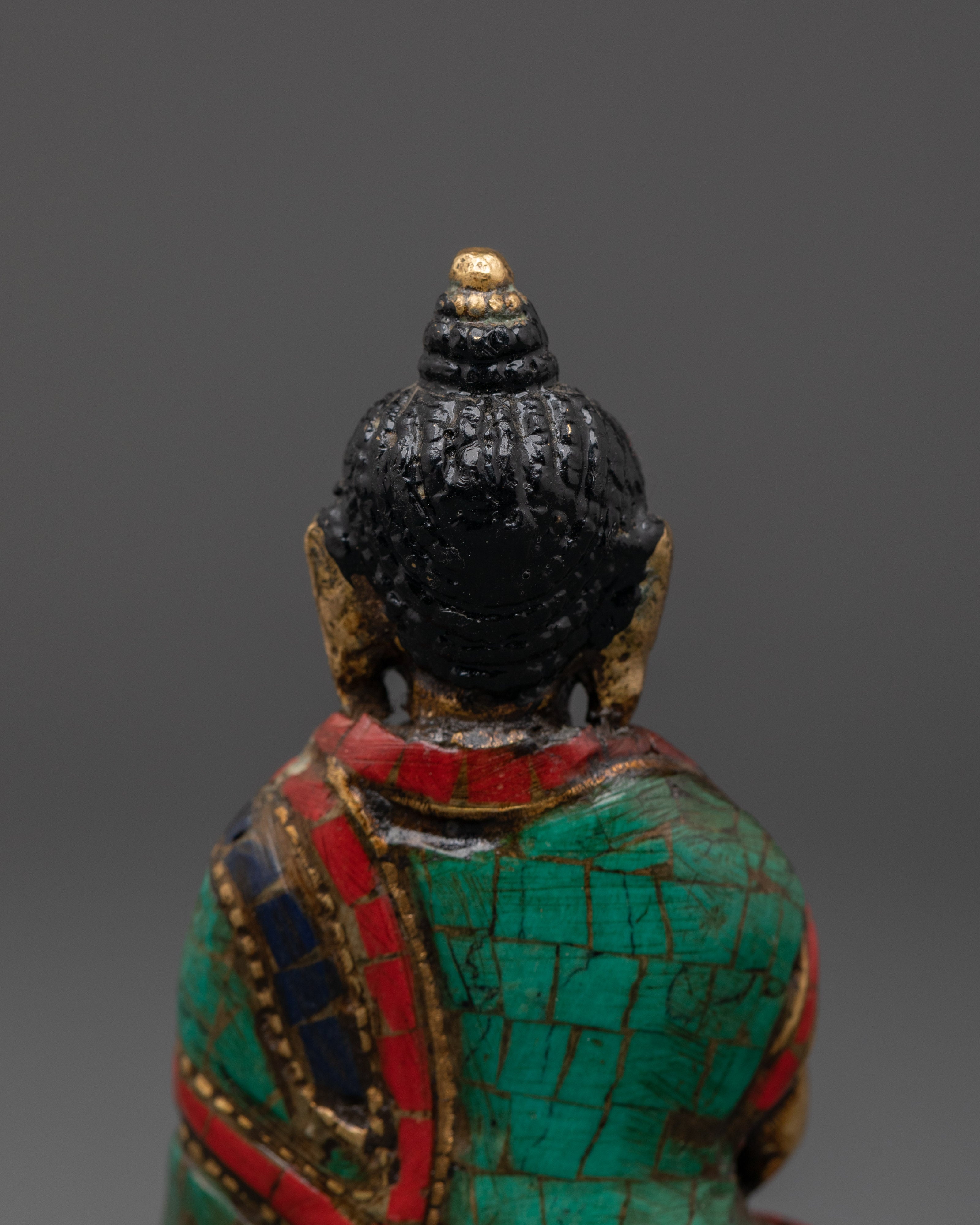 Amitabha Figurine | Handcrafted Brass Statue for Altar and Meditation