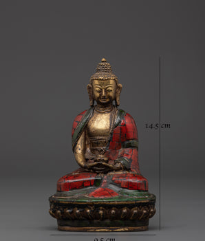Amitabha Religious Buddhism Statue | Spiritual Home Decor