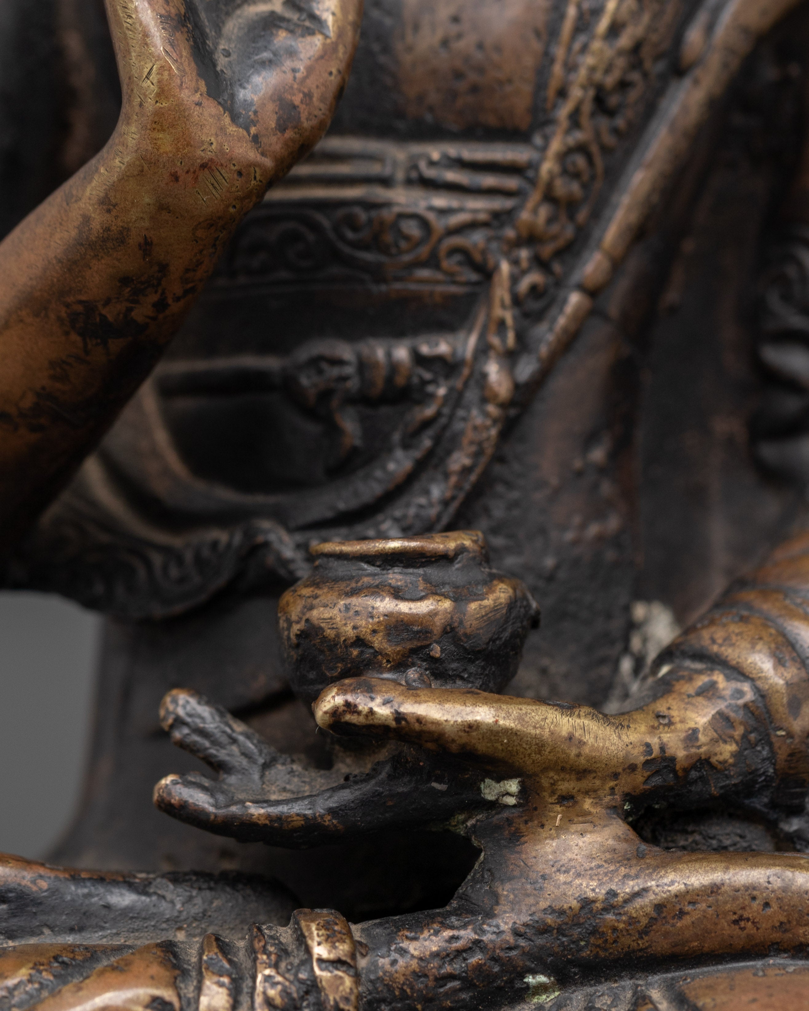 Handmade Tibetan Statue Amogasiddhi | Home Decor