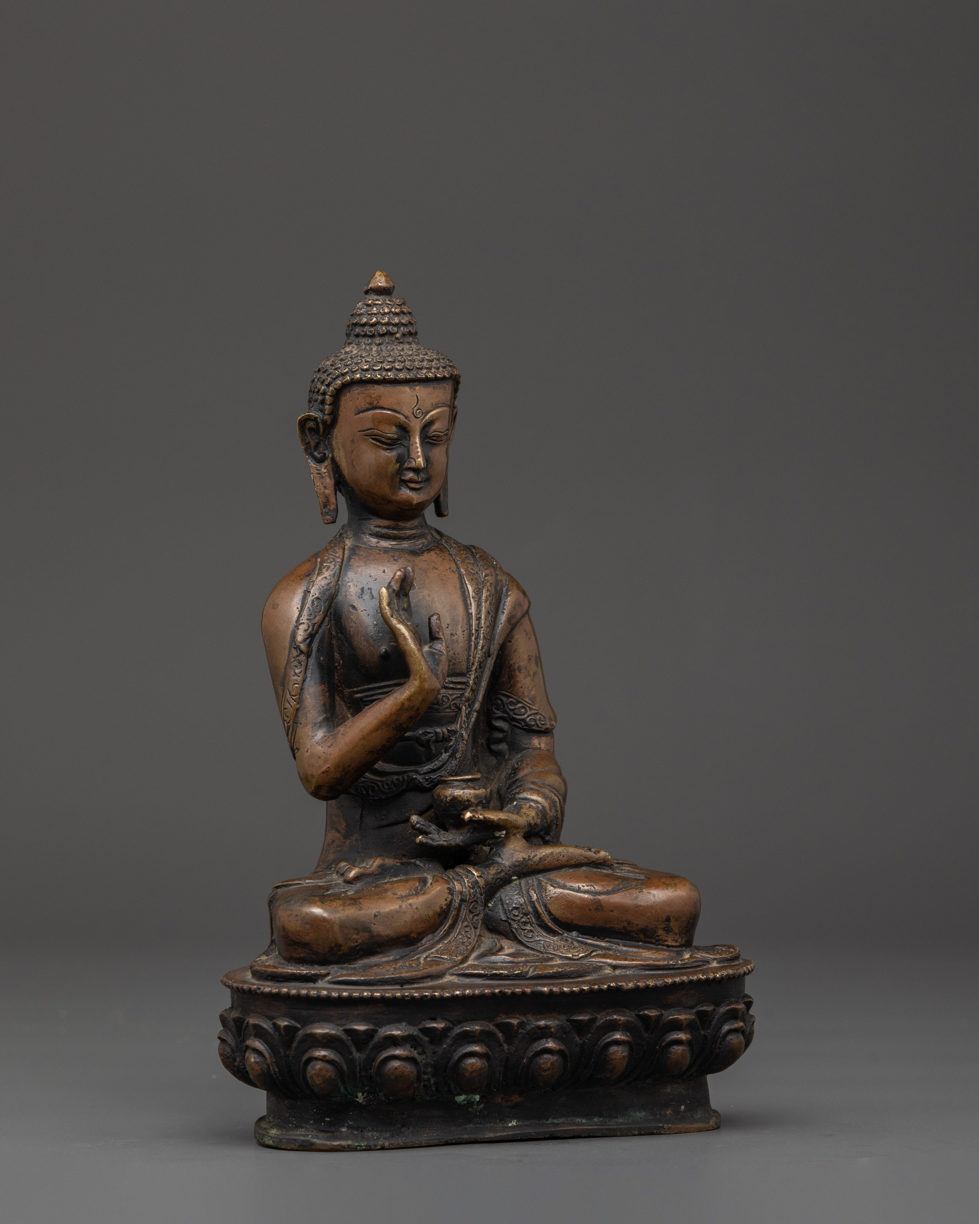 Handmade Tibetan Statue Amogasiddhi | Home Decor