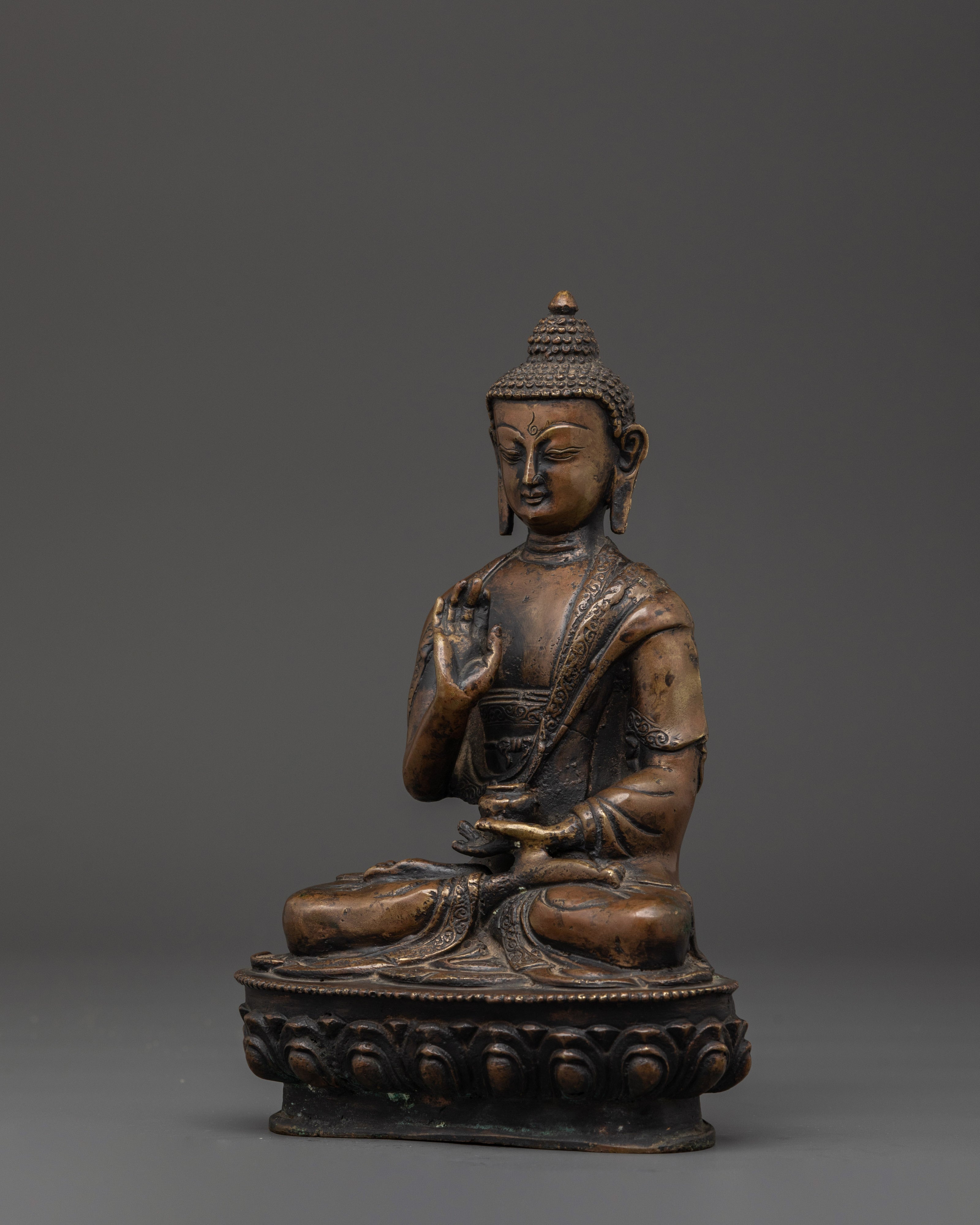 Handmade Tibetan Statue Amogasiddhi | Home Decor