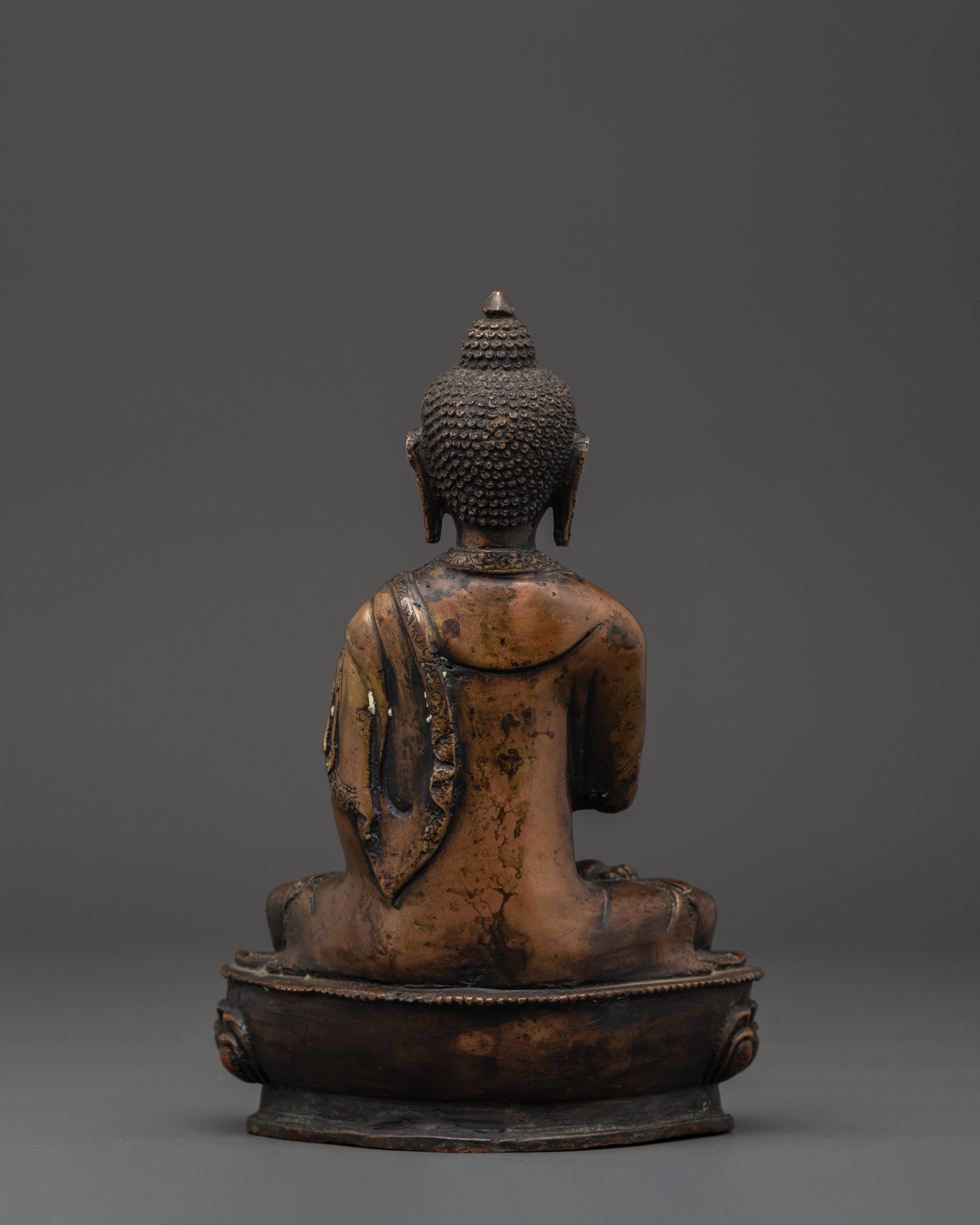 Handmade Tibetan Statue Amogasiddhi | Home Decor