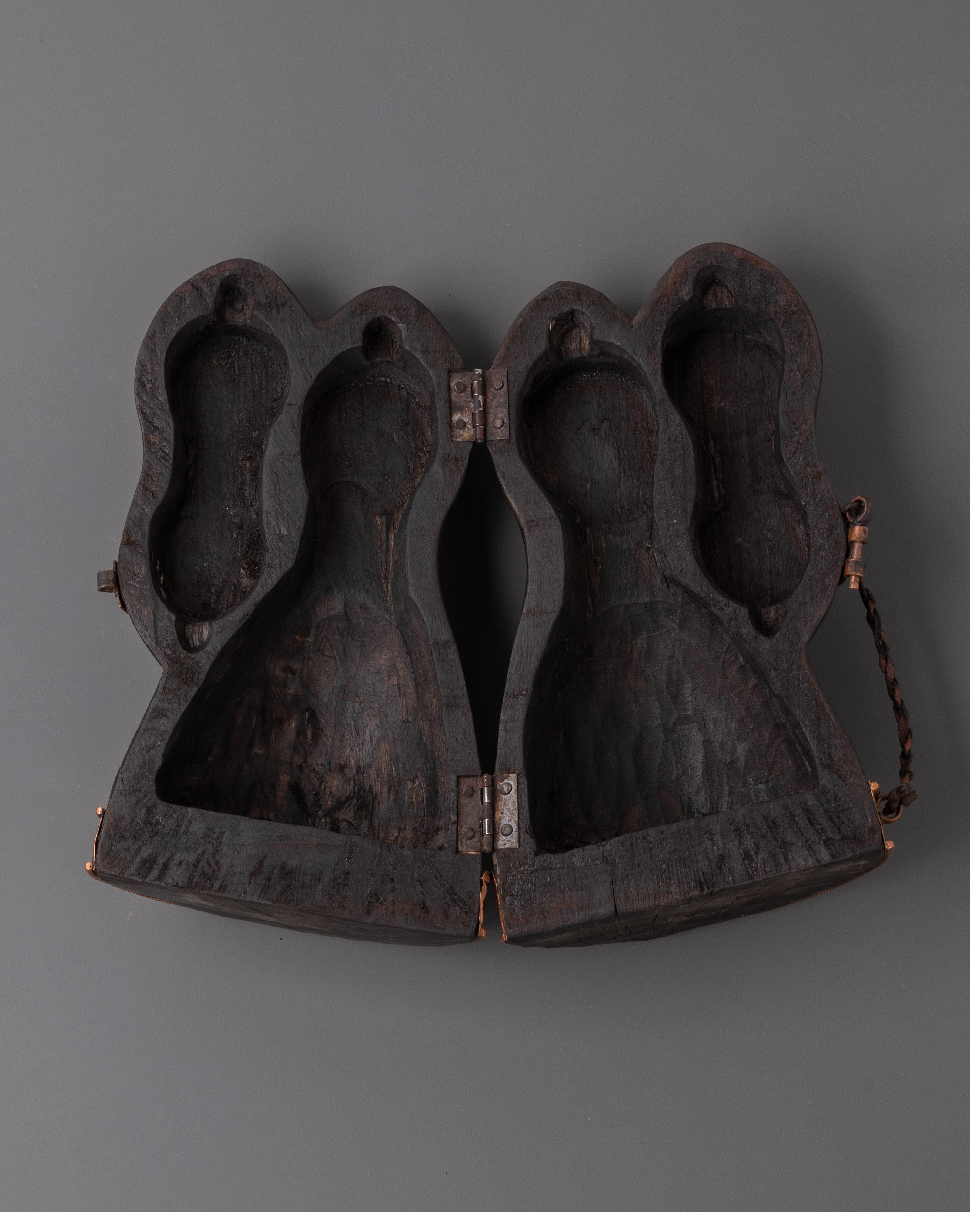 Brass Vajra And Bell With Cover | Buddhist Ritual Instruments