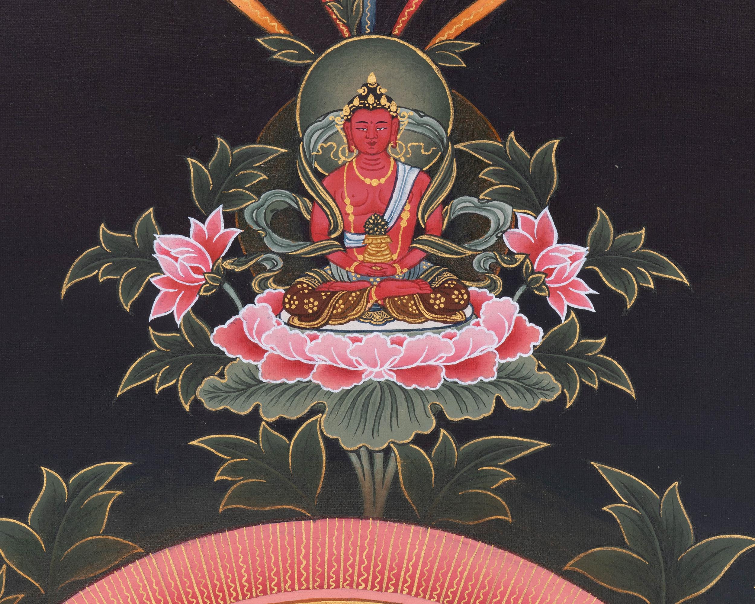 White Tara with Bodhisattva | Sita Tara The Female Buddha Artwork