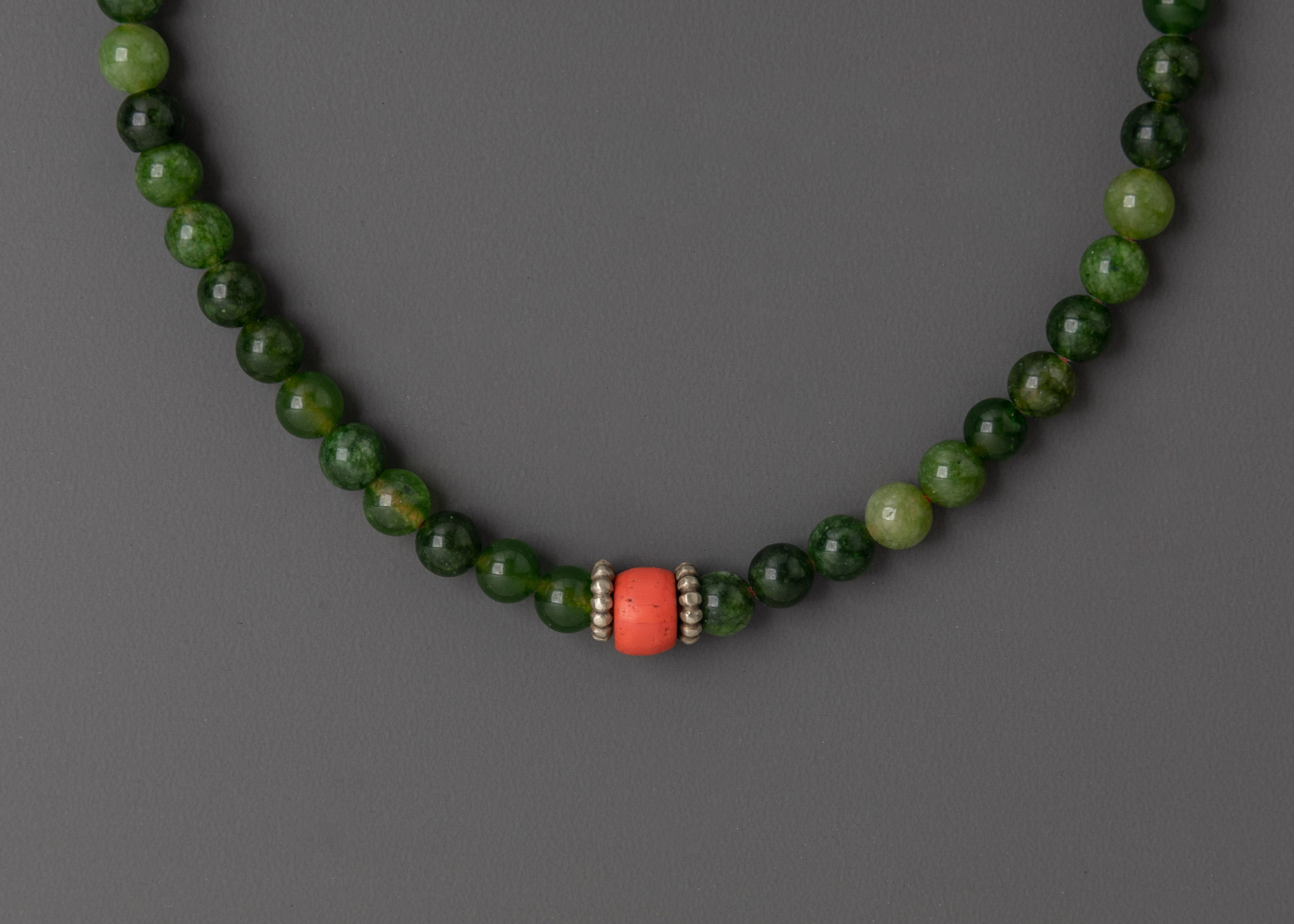 Meditation Mala With Jade |  Spiritual Prayer Beads for Healing