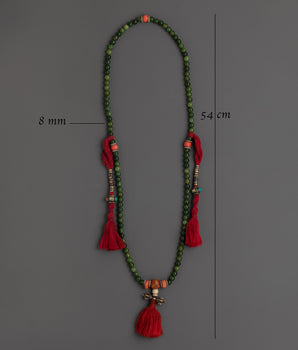 Meditation Mala With Jade |  Spiritual Prayer Beads for Healing