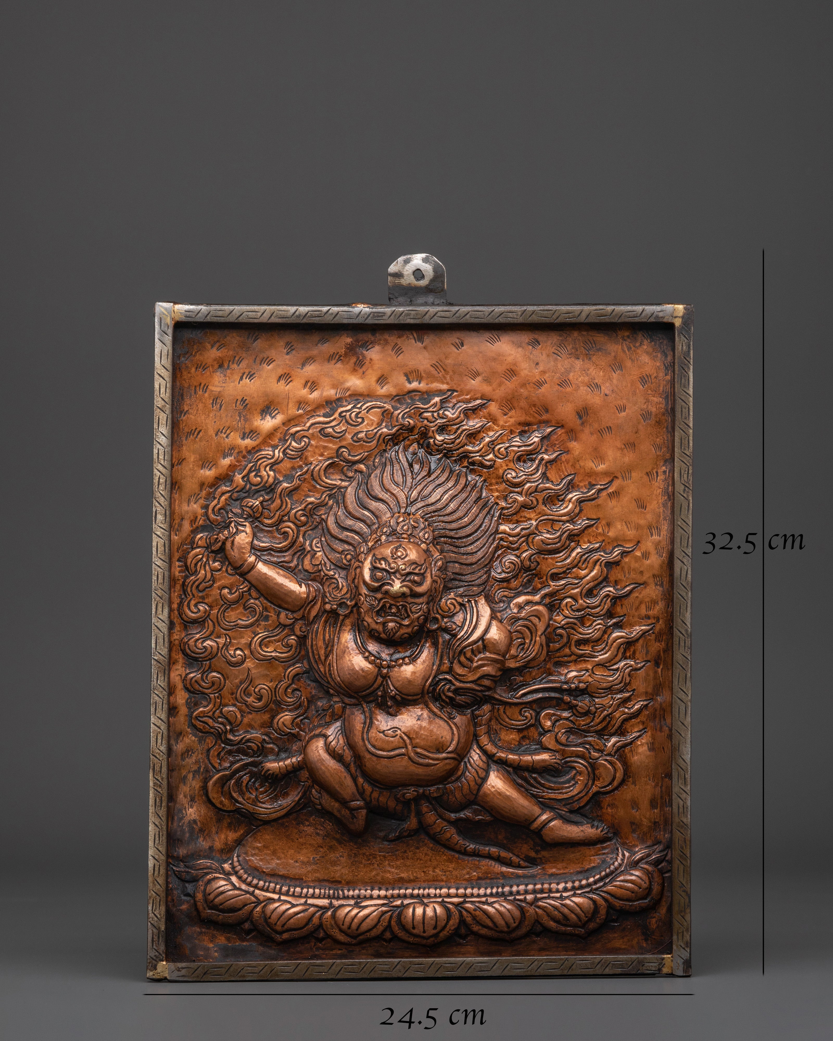 Mahakala Wall Art | Tibetan Home Decor