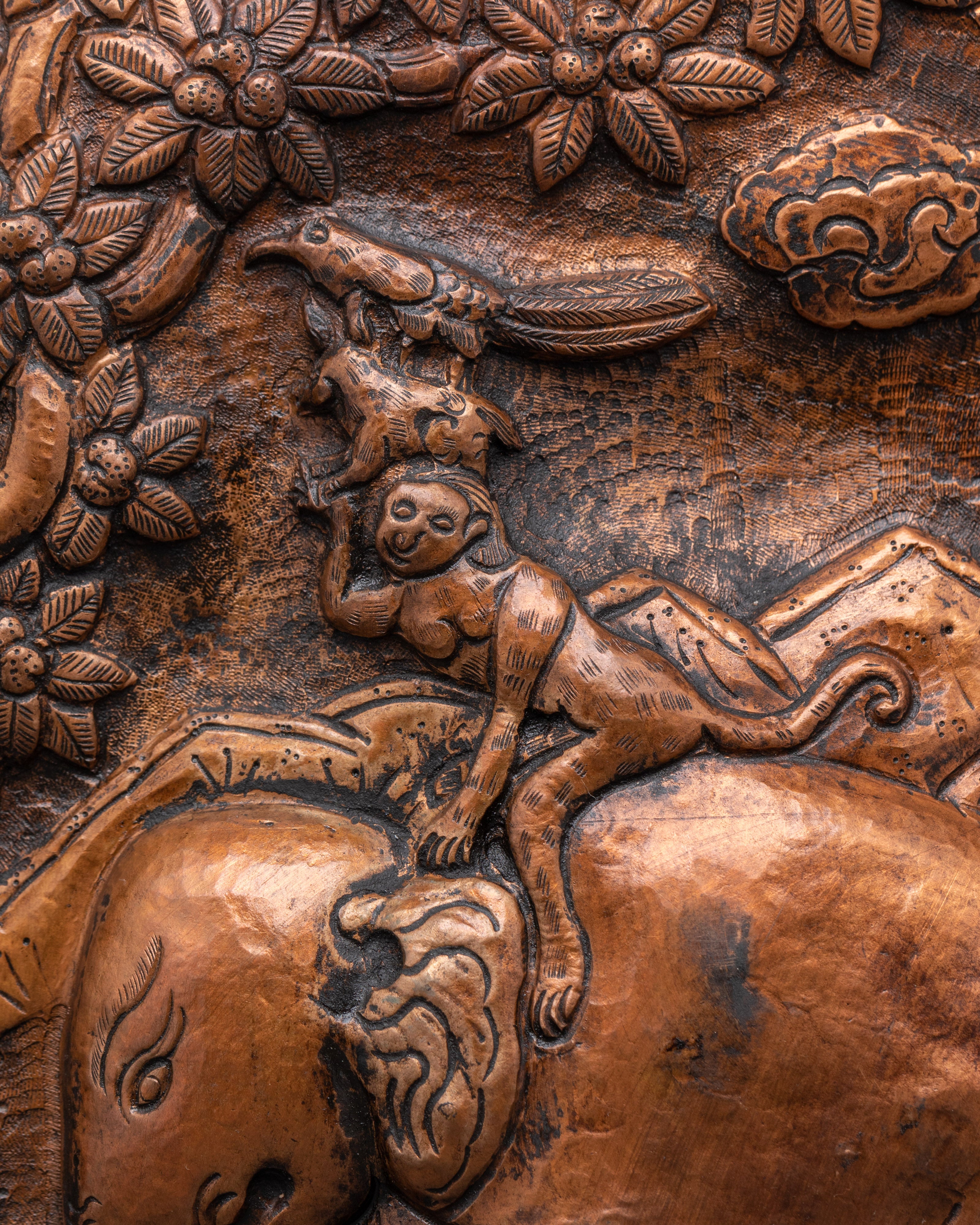 Elephant wall Art | Spiritual Protection