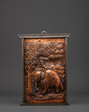 Elephant wall Art | Spiritual Protection