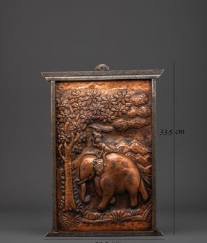 Elephant wall Art | Spiritual Protection