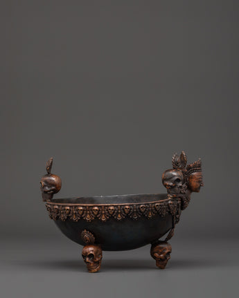 Handcrafted Kapala Ritual Bowl