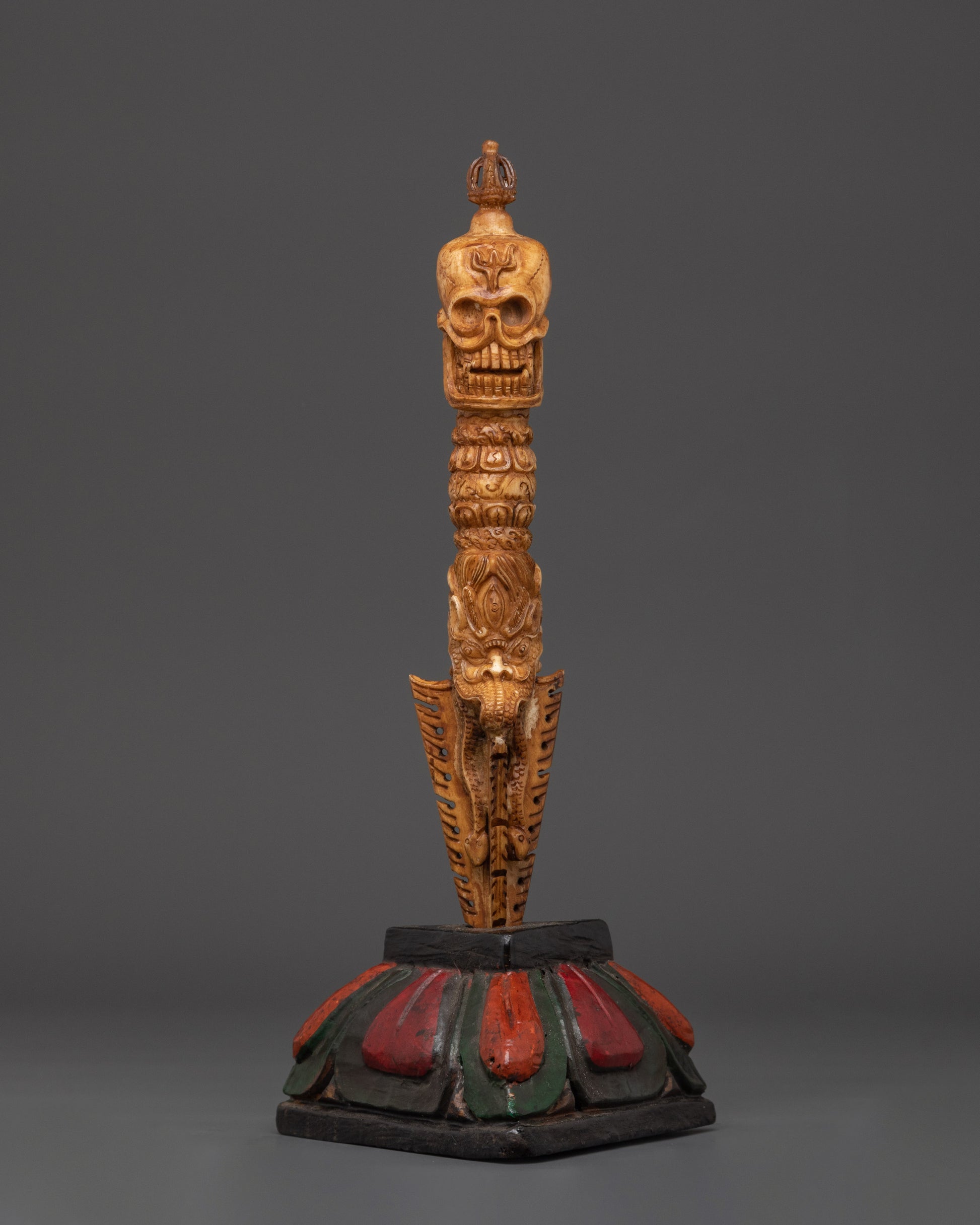Phurba Dagger with Skull Top