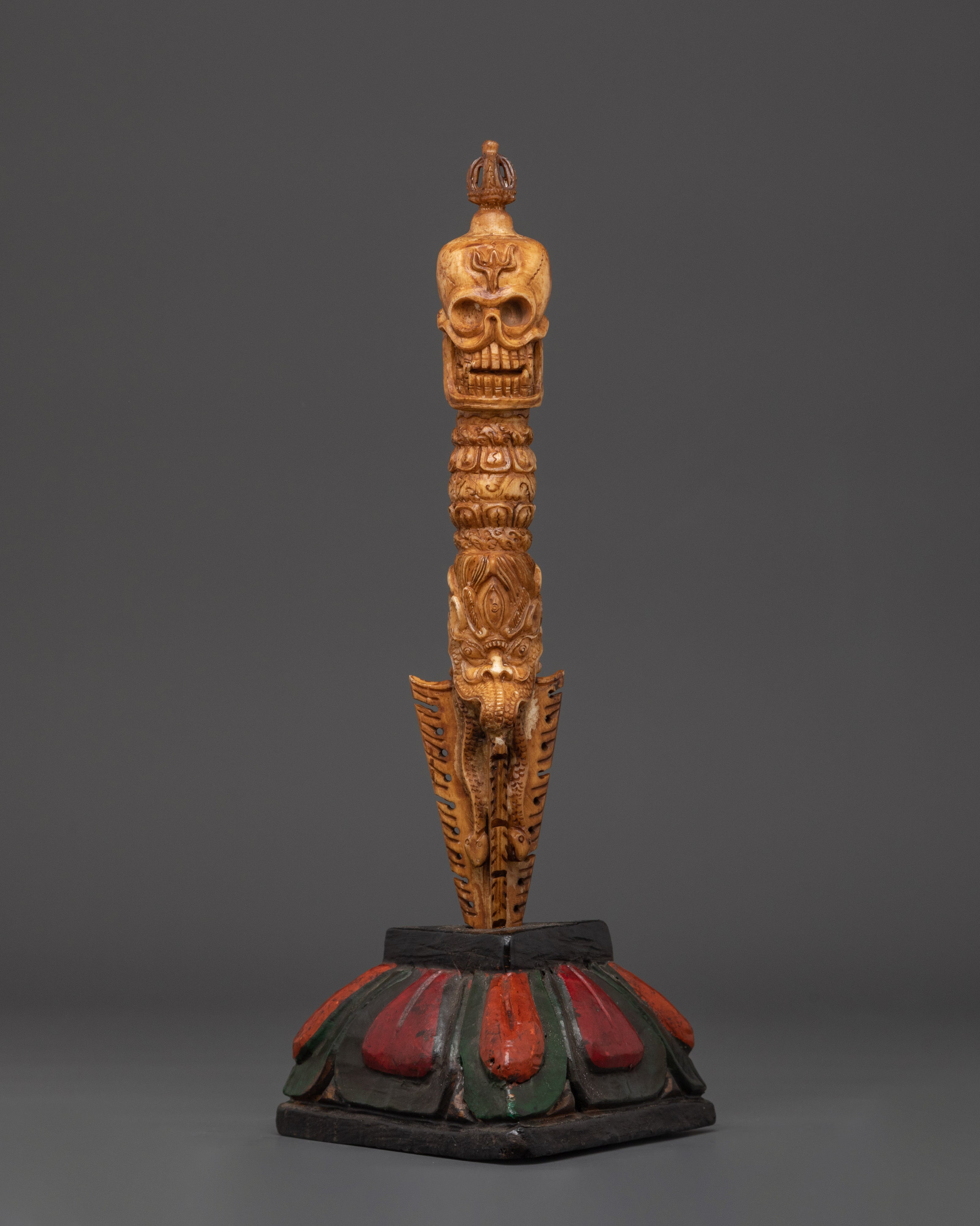 Phurba Dagger with Skull Top