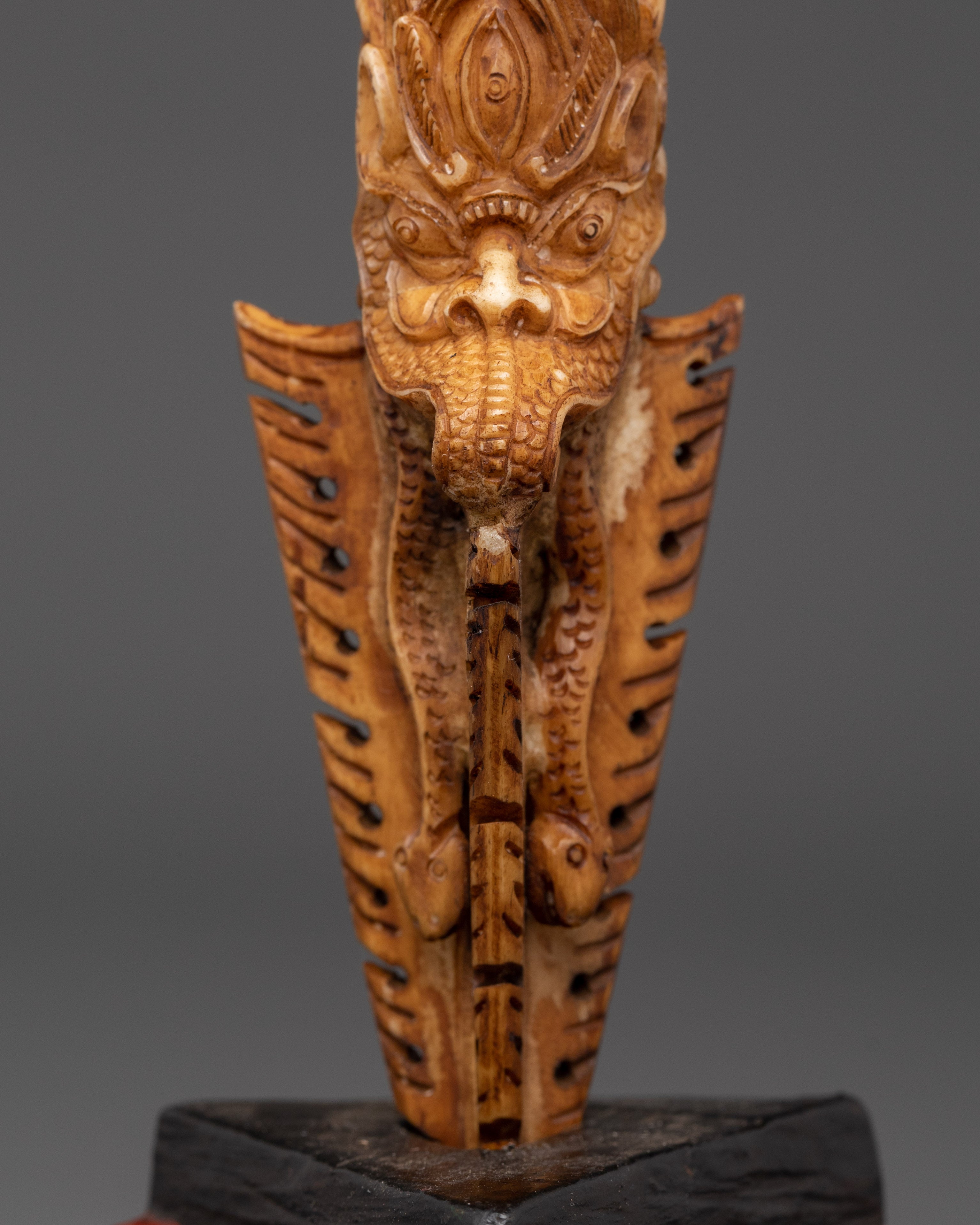 Phurba Dagger with Skull  | Spiritual Ritual Tool for Meditation and Healing