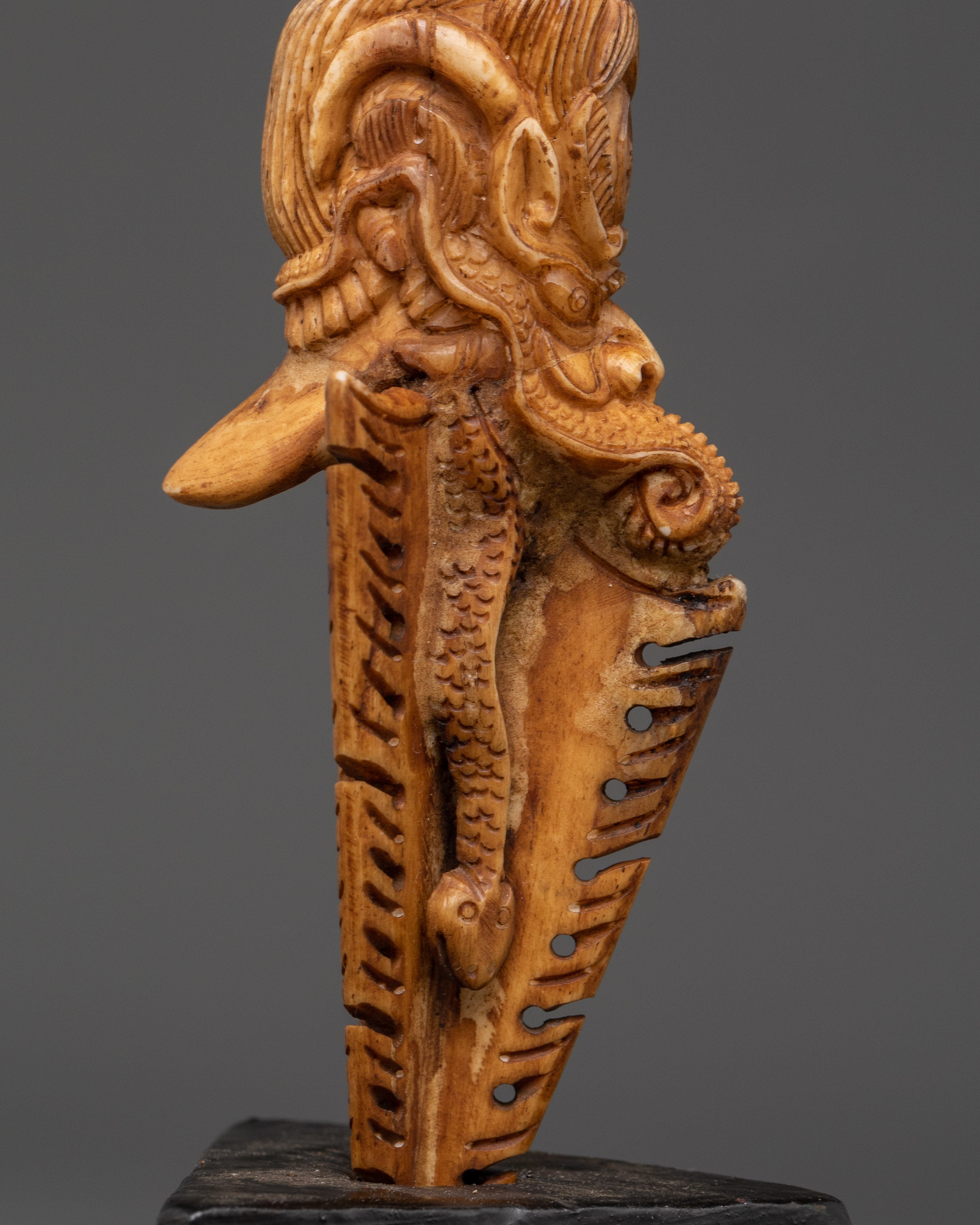 Phurba Dagger with Skull  | Spiritual Ritual Tool for Meditation and Healing