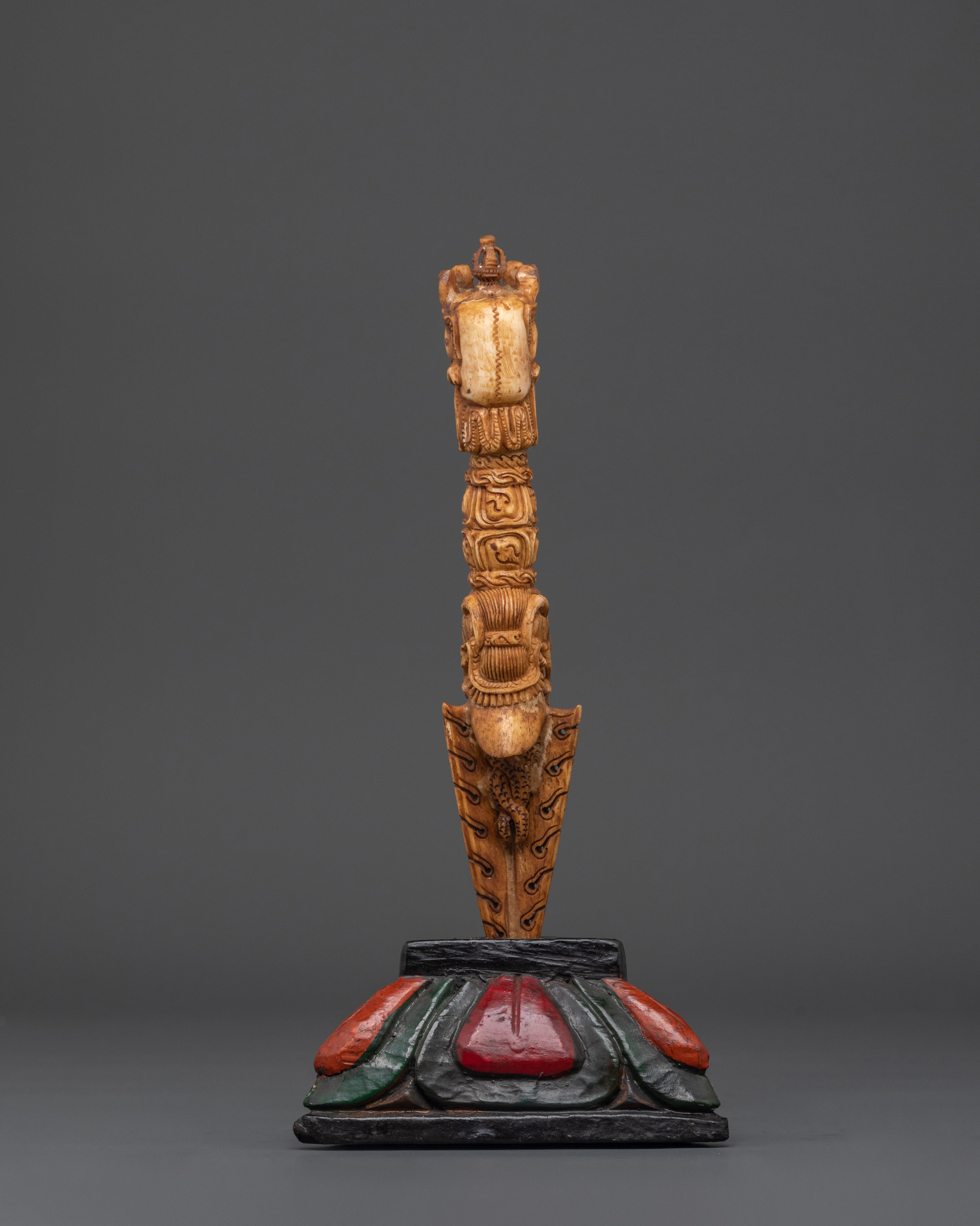 Handcrafted Tibetan Phurba | Unique Spiritual Tool for Healing