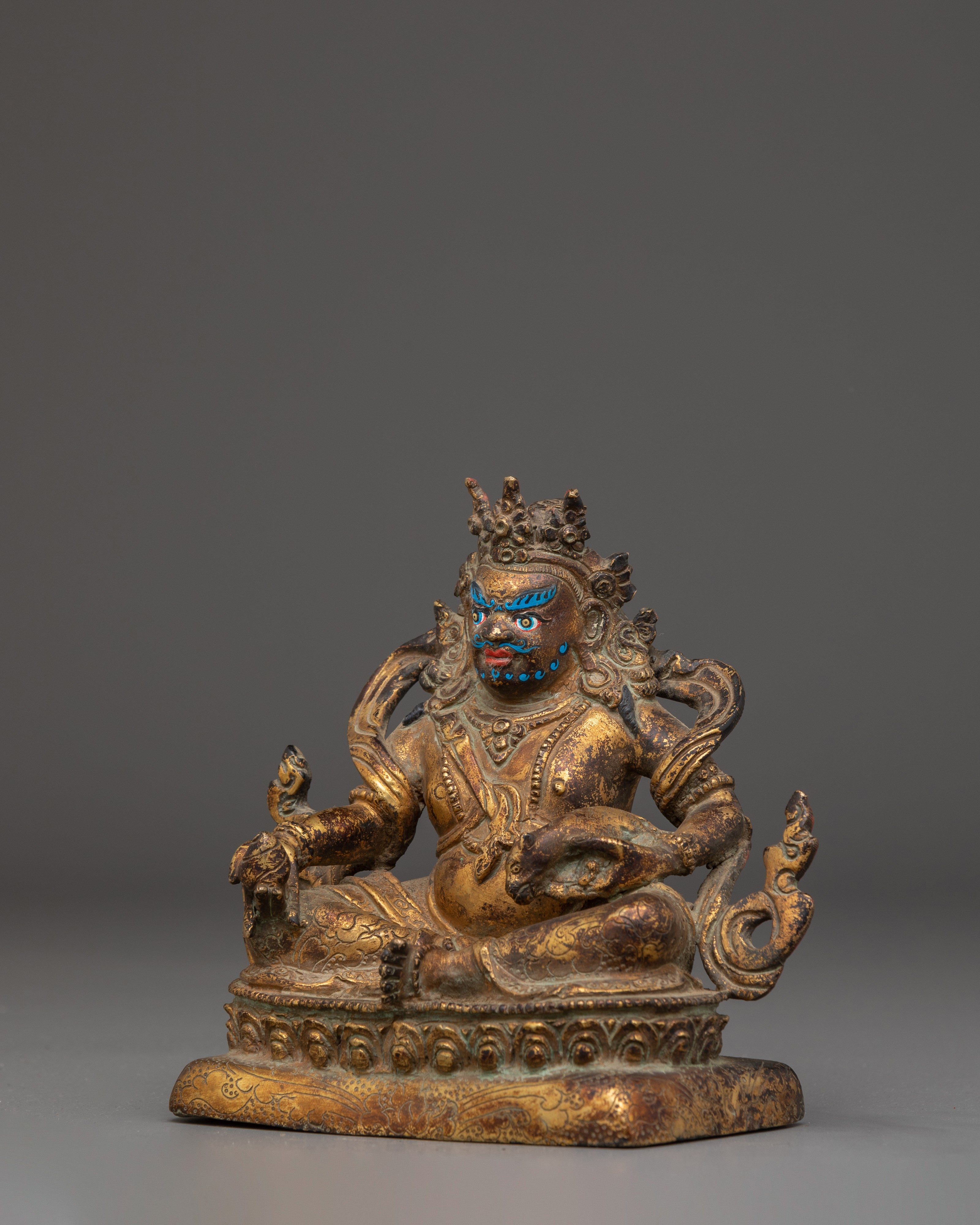 Prosperity Idol Dzambhala Statue | Traditionally Crafted Buddhist Art