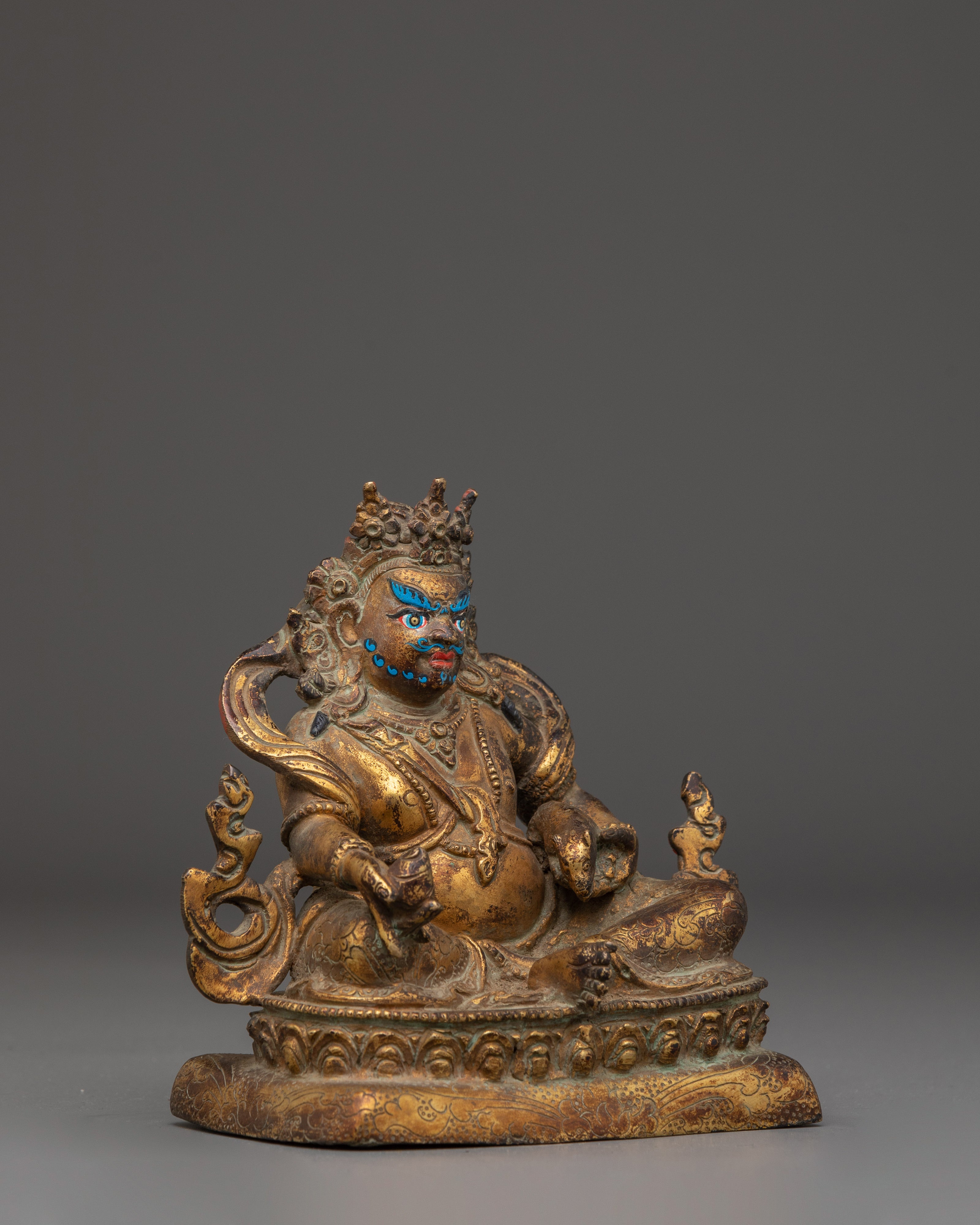 Prosperity Idol Dzambhala Statue | Traditionally Crafted Buddhist Art