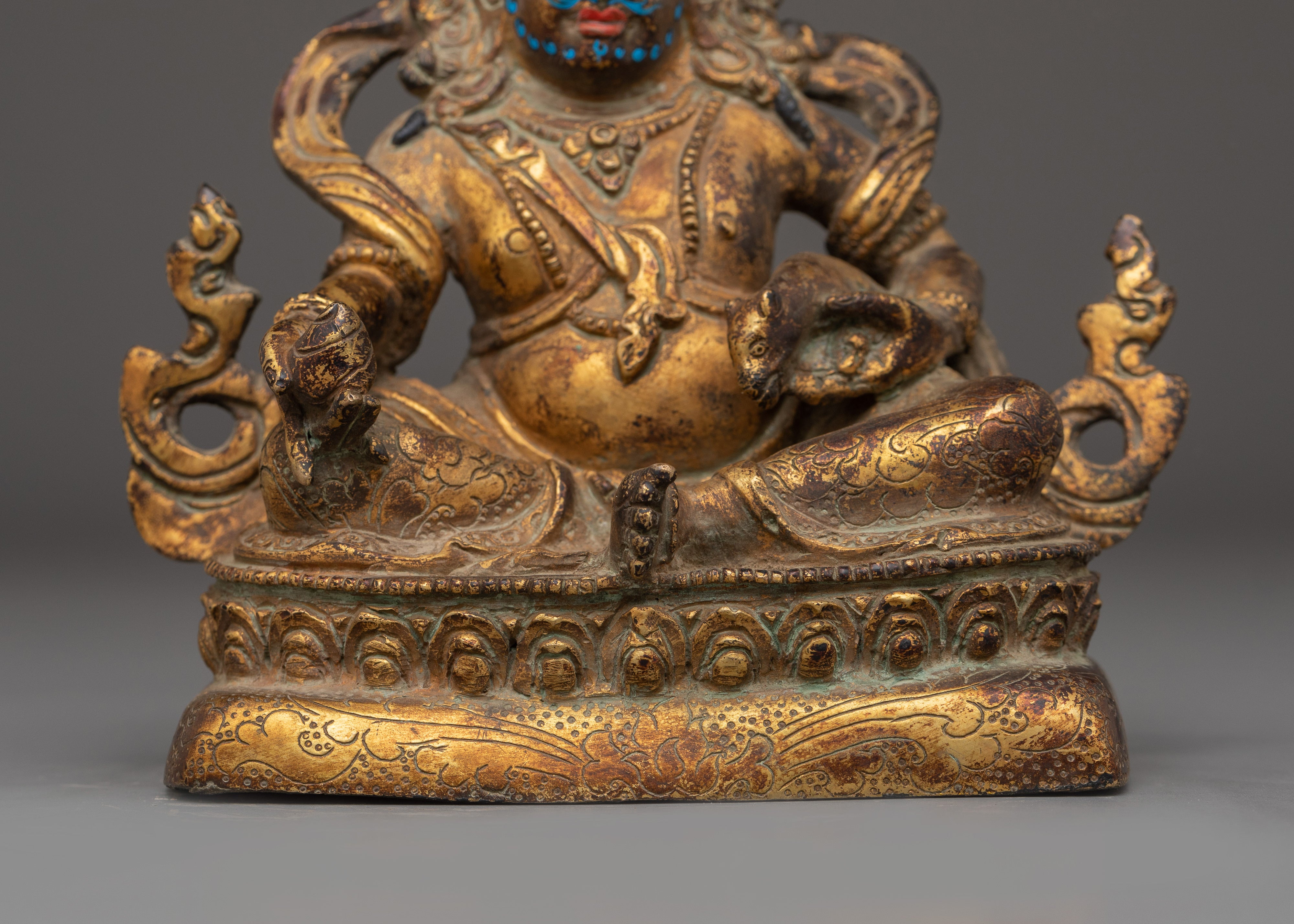 Prosperity Idol Dzambhala Statue | Traditionally Crafted Buddhist Art