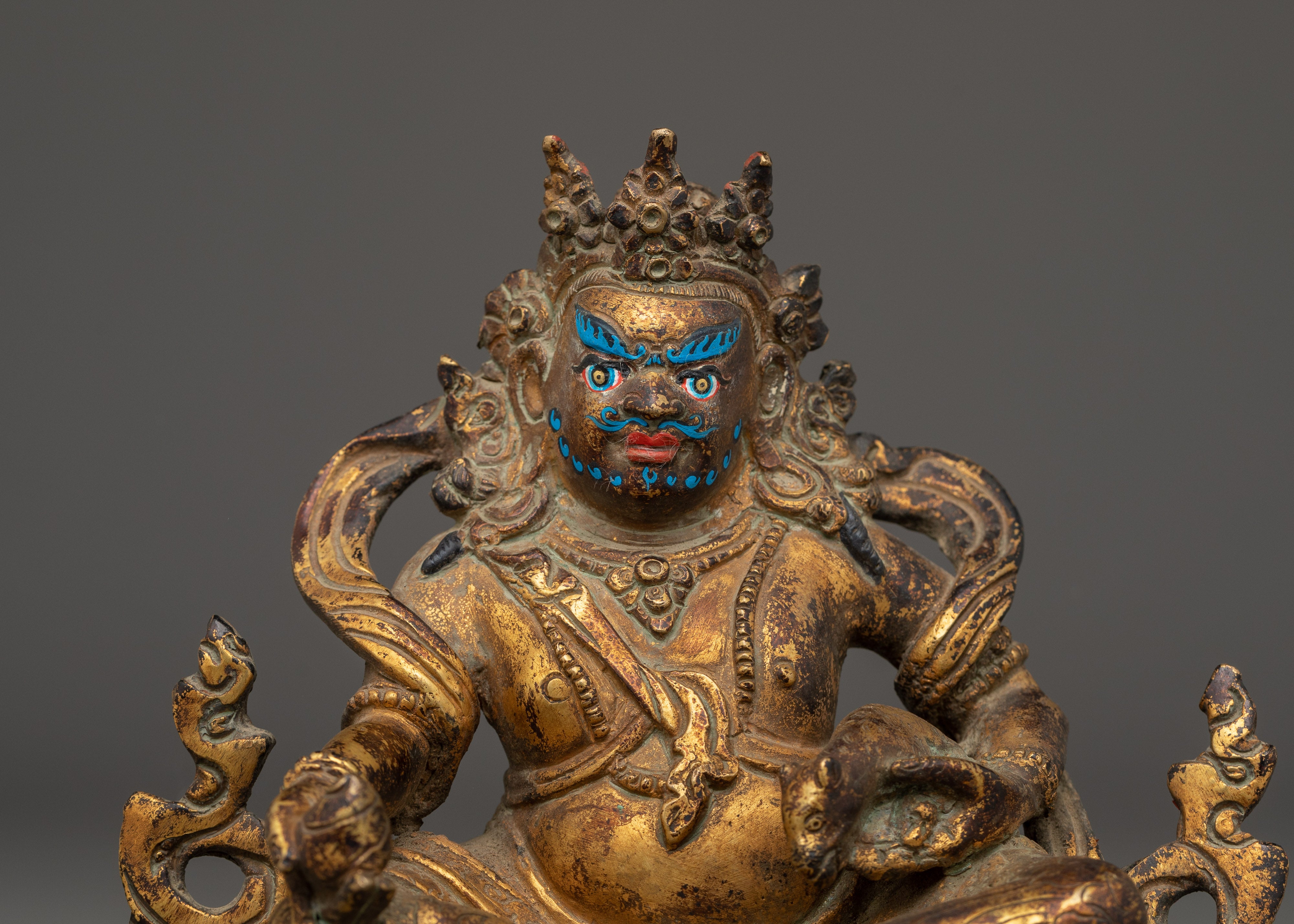 Prosperity Idol Dzambhala Statue | Traditionally Crafted Buddhist Art