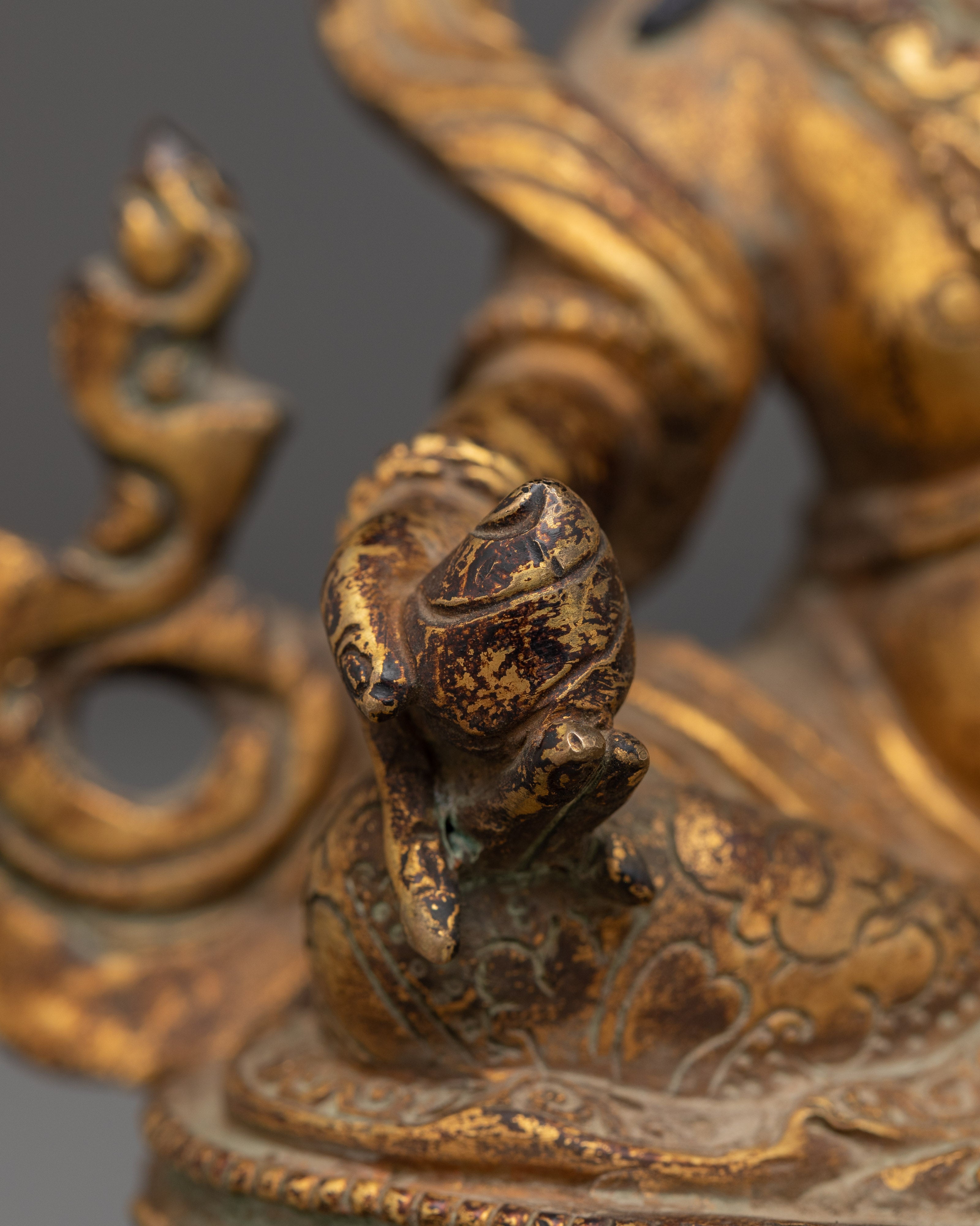 Prosperity Idol Dzambhala Statue | Traditionally Crafted Buddhist Art