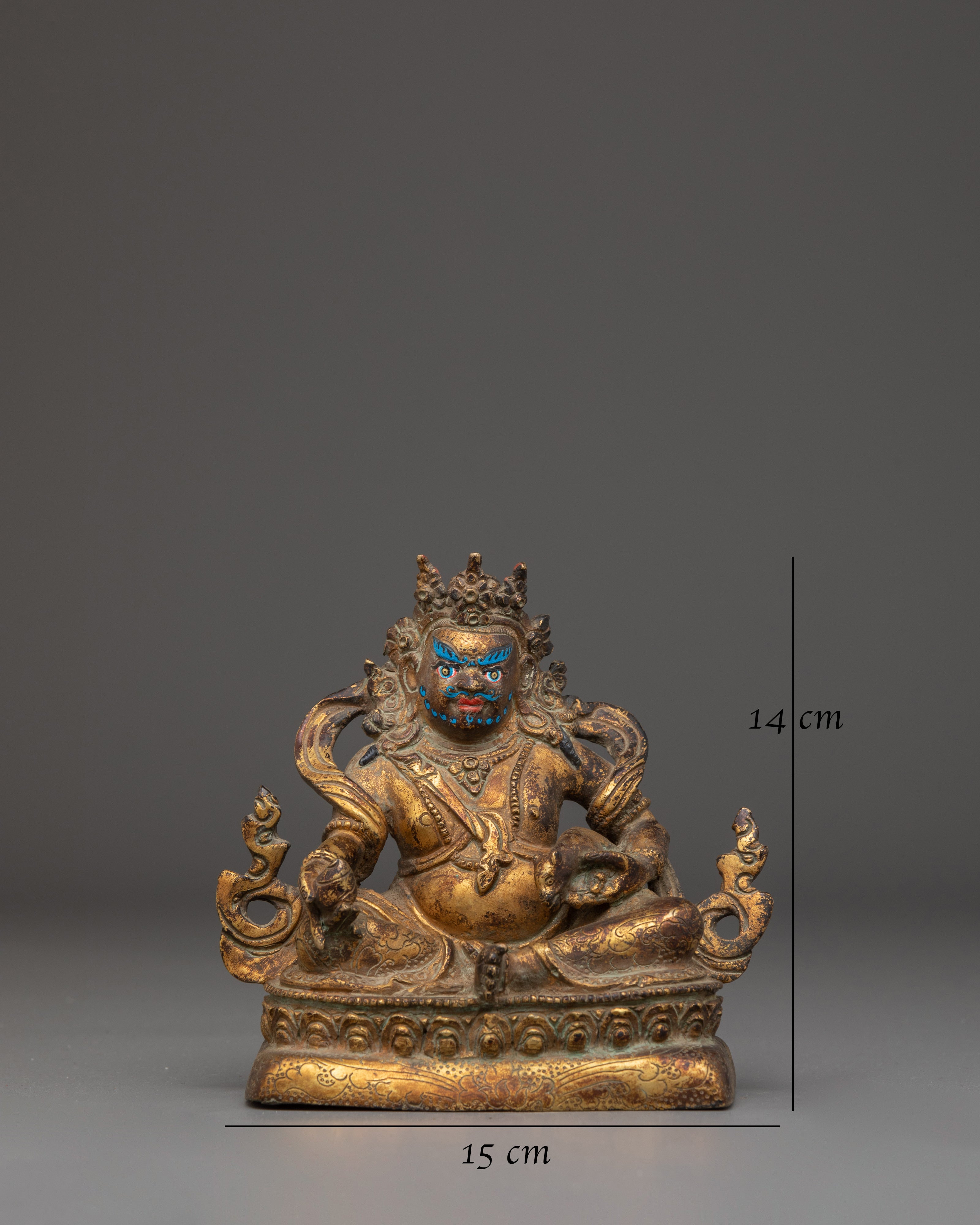 Prosperity Idol Dzambhala Statue | Traditionally Crafted Buddhist Art