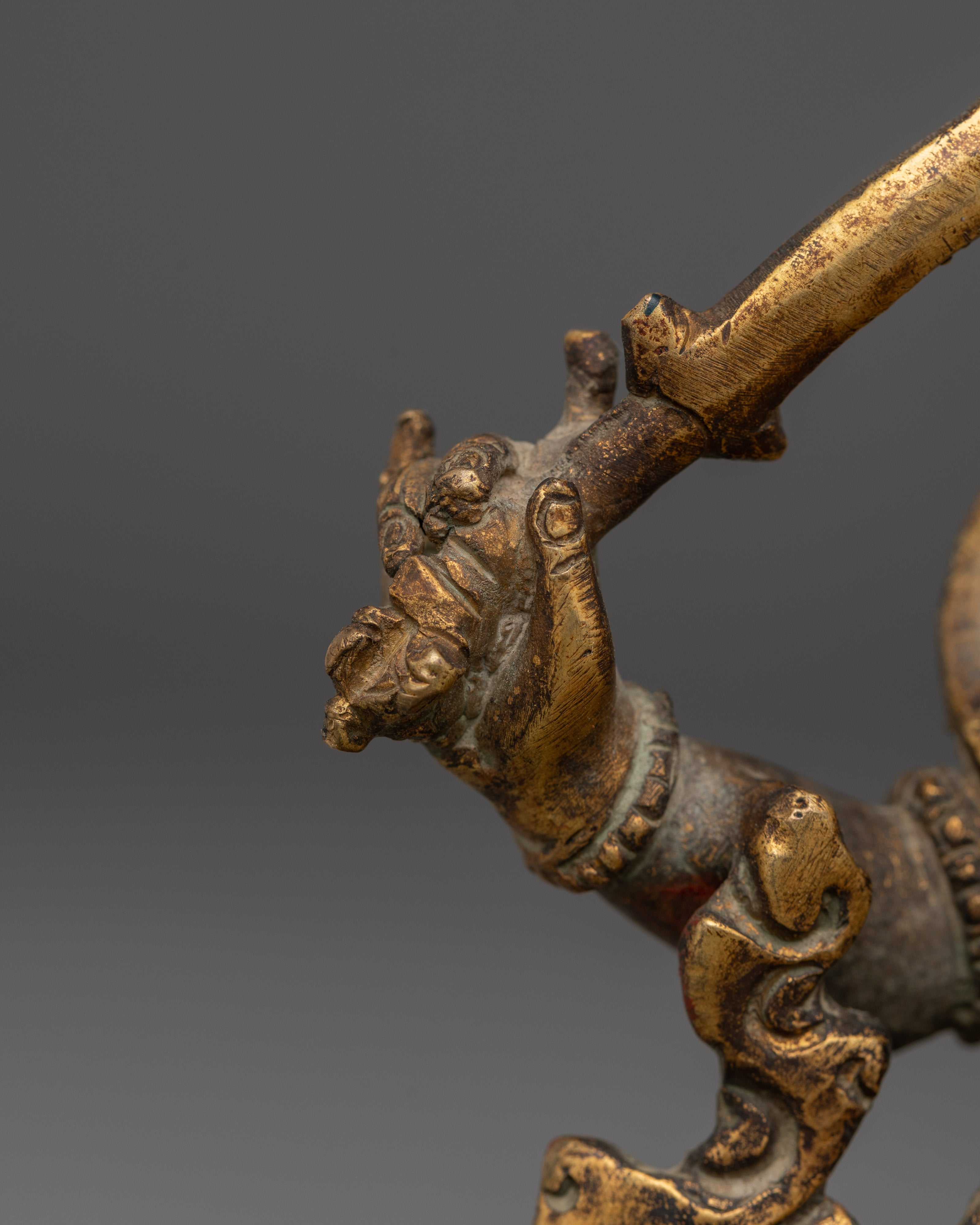 Buddhist Statue of Virulhaka | Guardian of the Direction