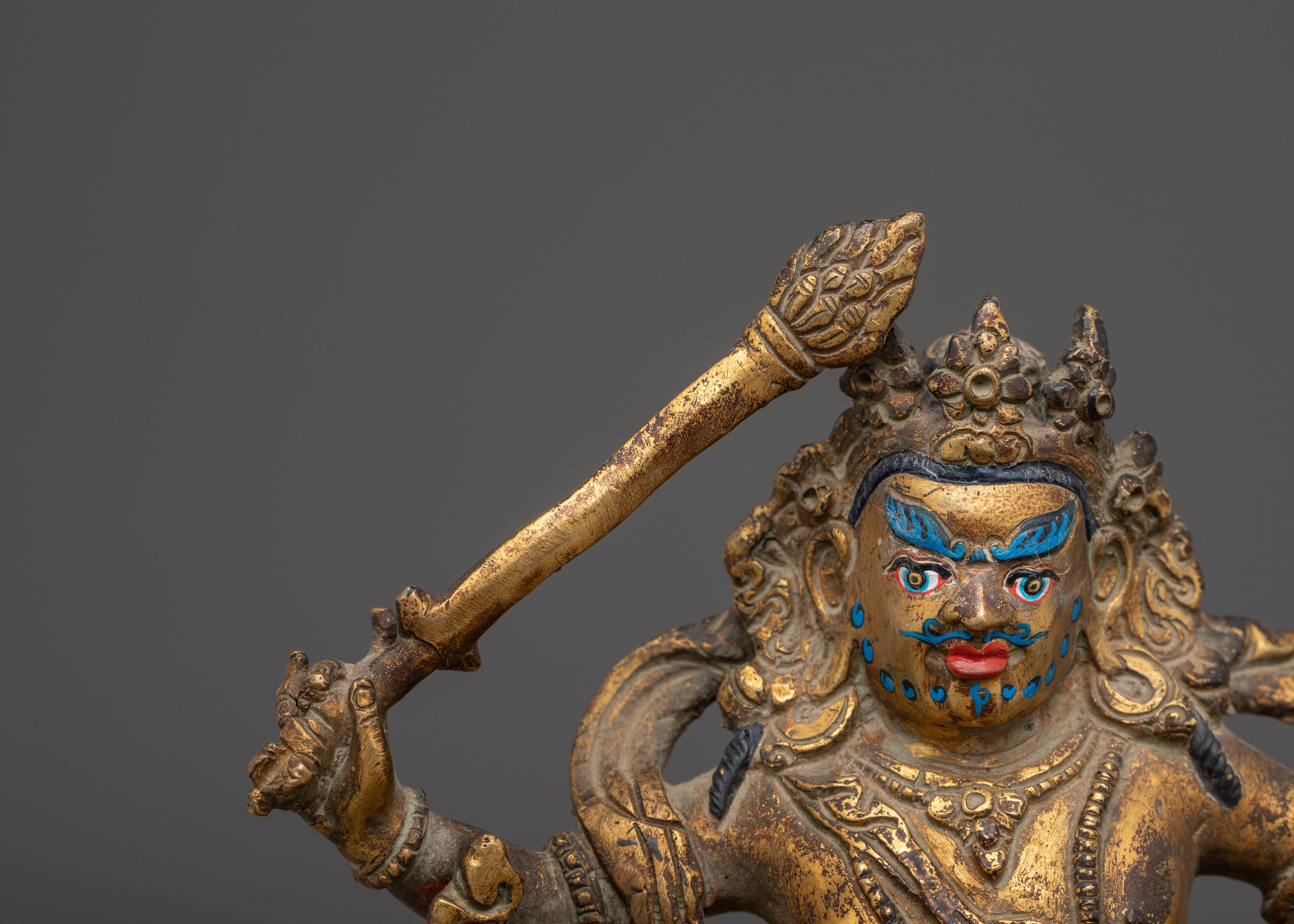 Buddhist Statue of Virulhaka | Guardian of the Direction