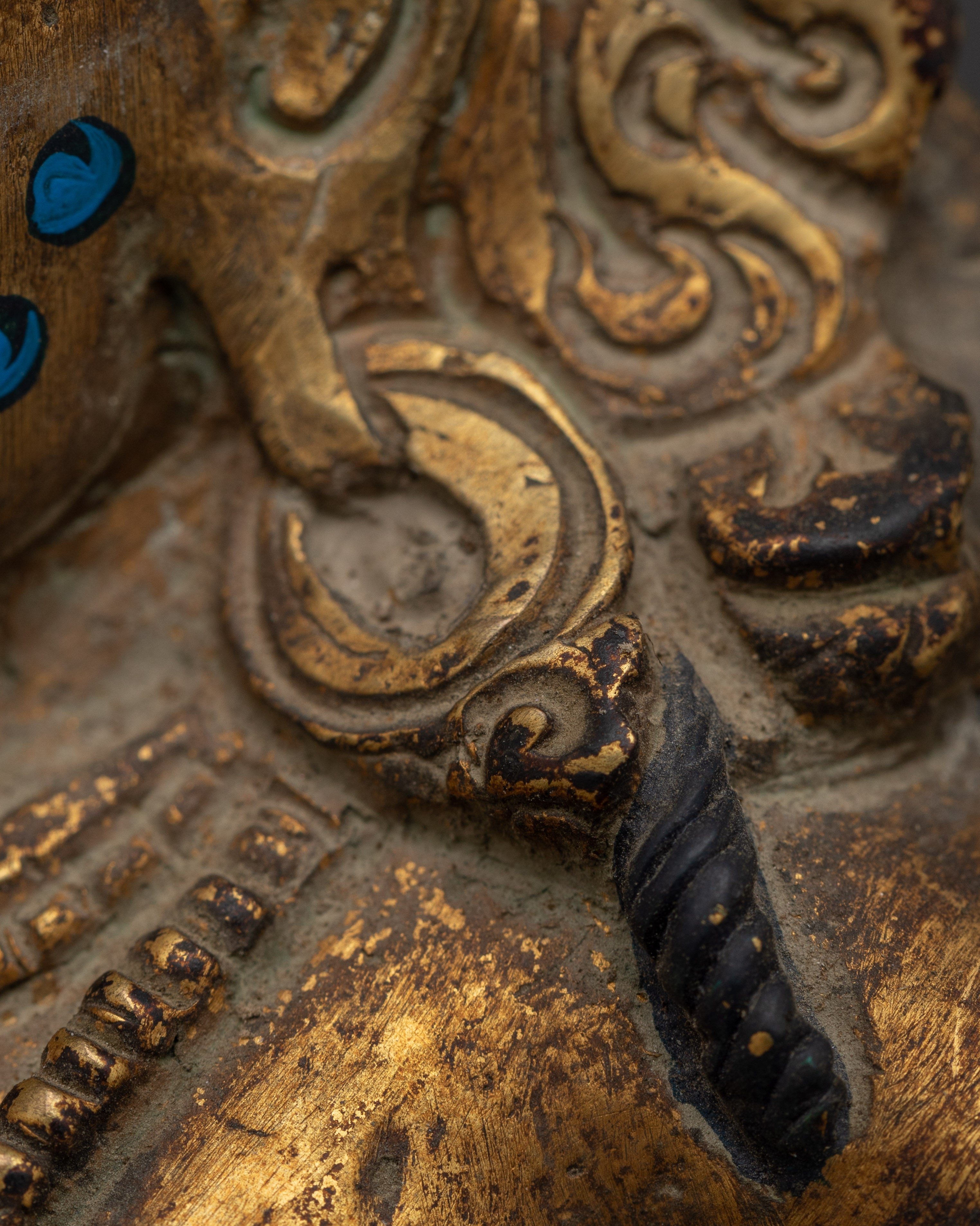 Buddhist Statue of Virulhaka | Guardian of the Direction