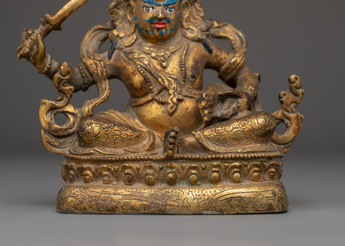 Buddhist Statue of Virulhaka | Guardian of the Direction