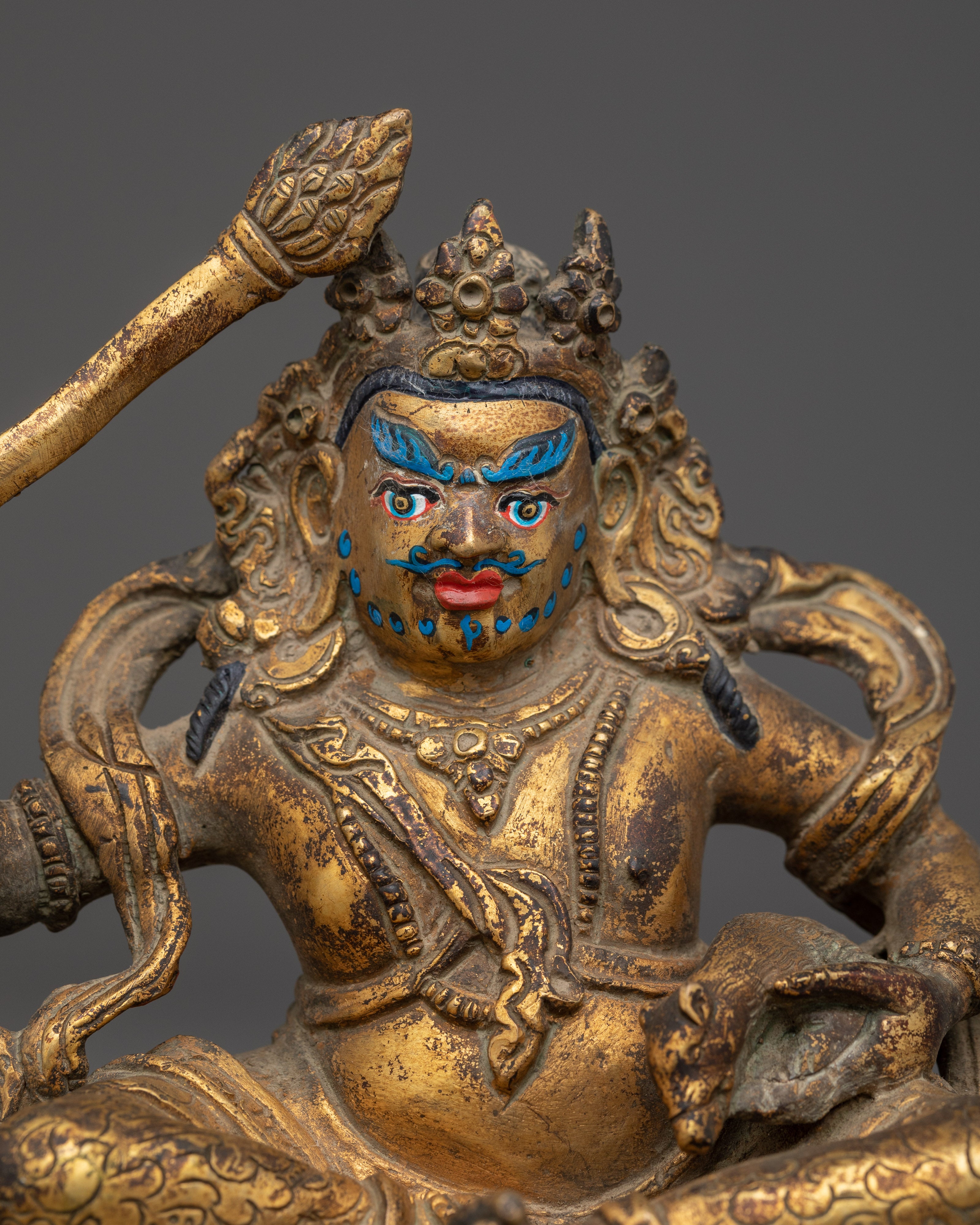 Buddhist Statue of Virulhaka | Guardian of the Direction