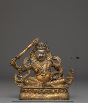 Buddhist Statue of Virulhaka | Guardian of the Direction