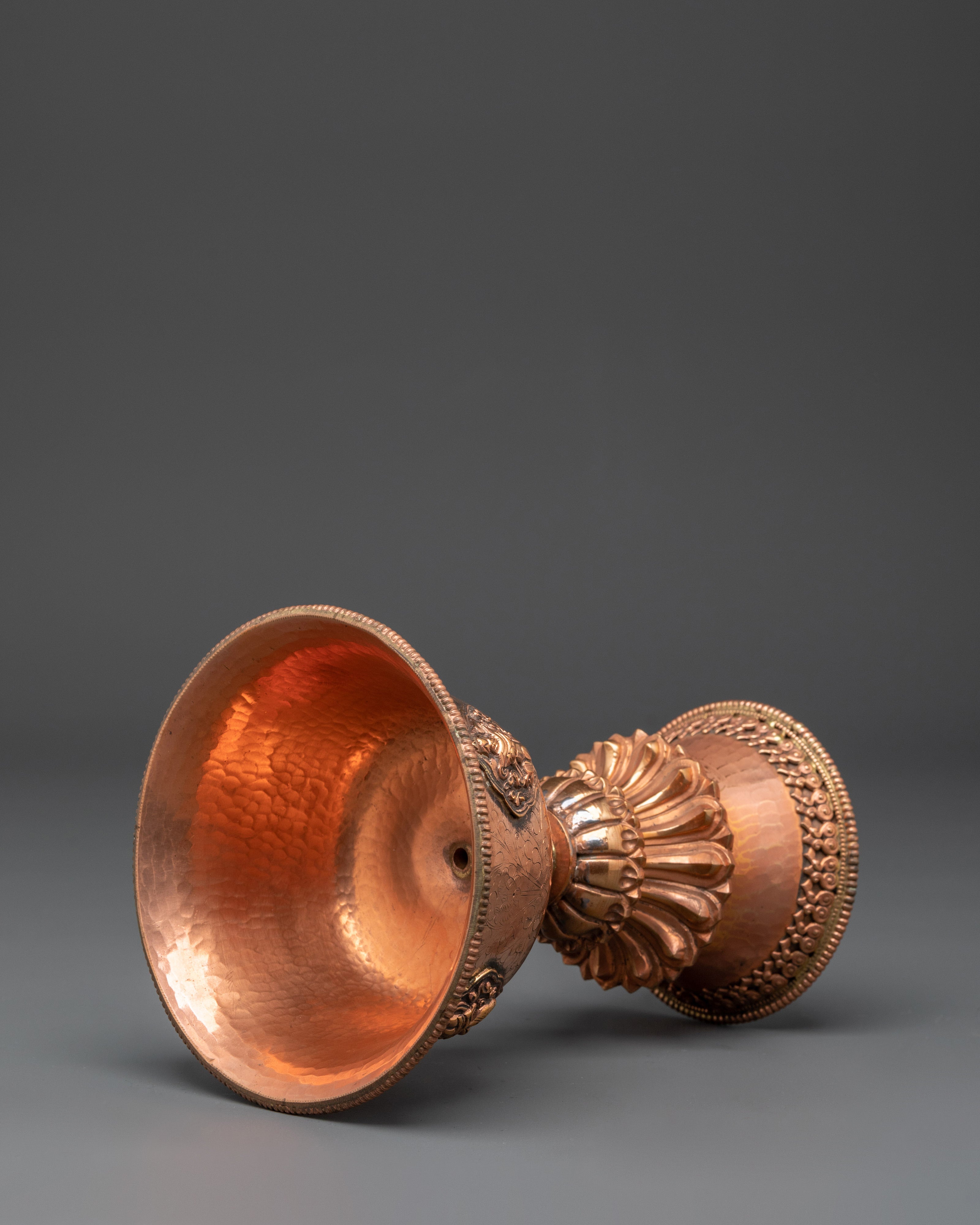 Buddhist Ritual Butter Lamp | Offering Lamp for Puja