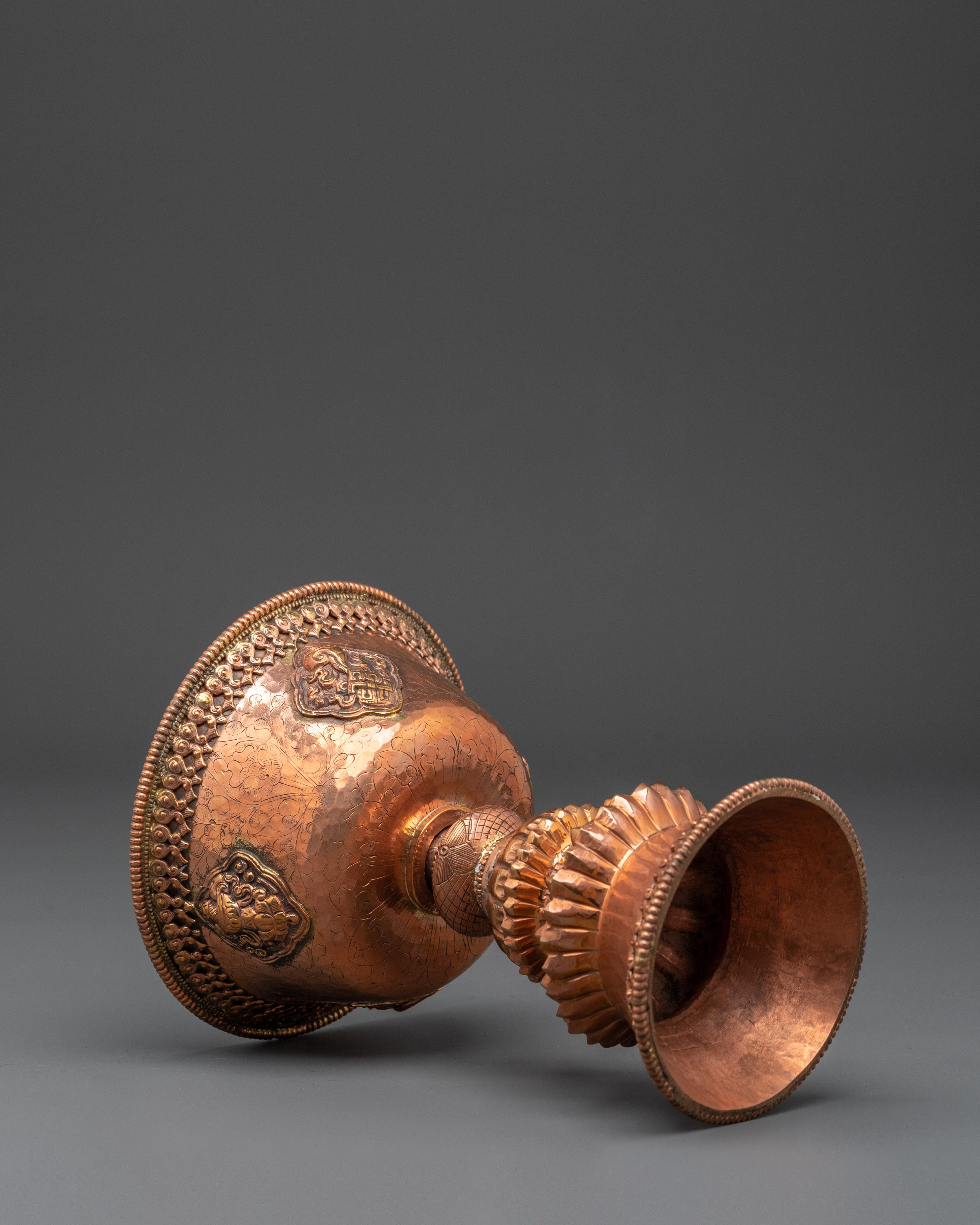 Buddhist Ritual Butter Lamp | Offering Lamp for Puja