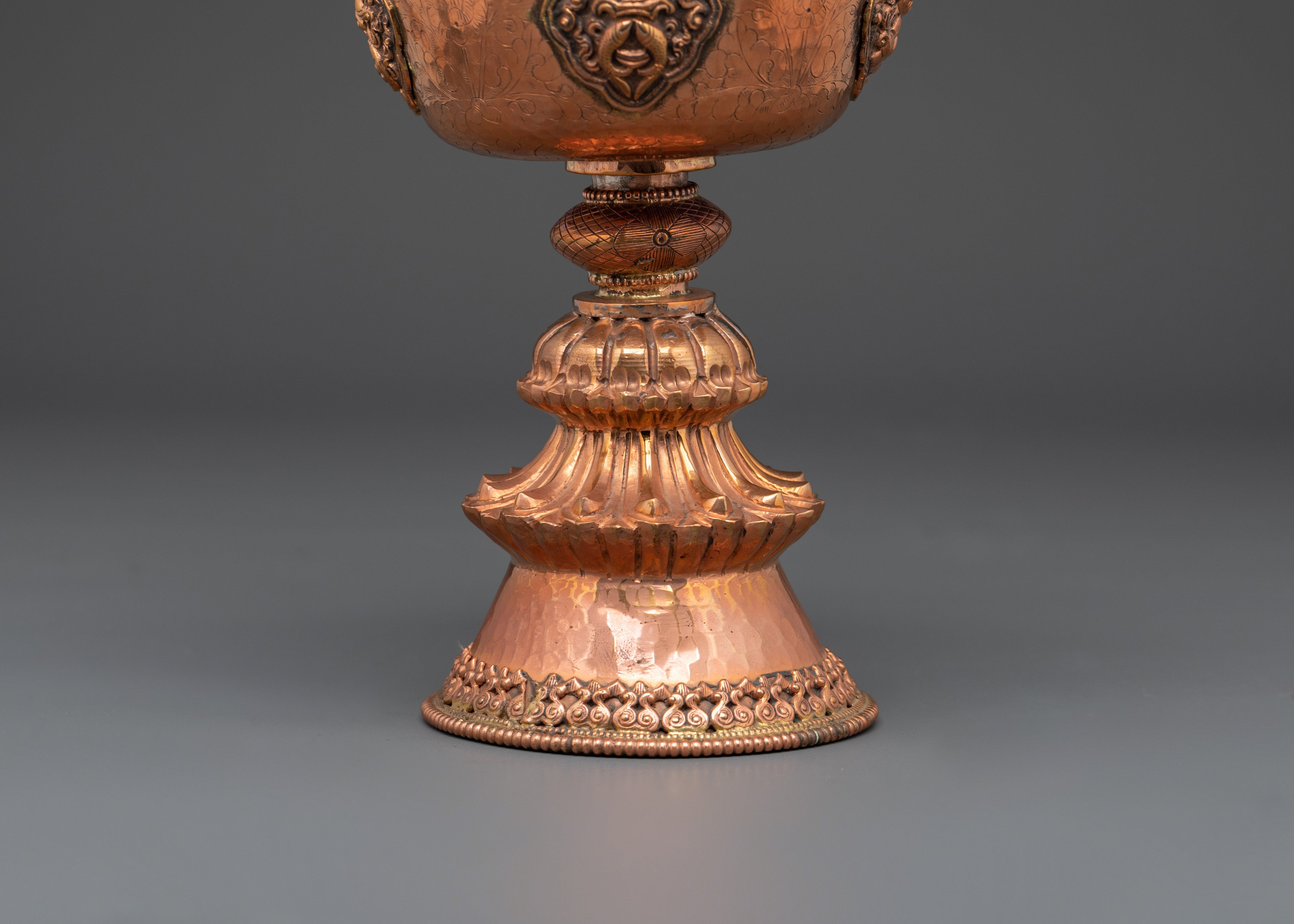 Buddhist Ritual Butter Lamp | Offering Lamp for Puja
