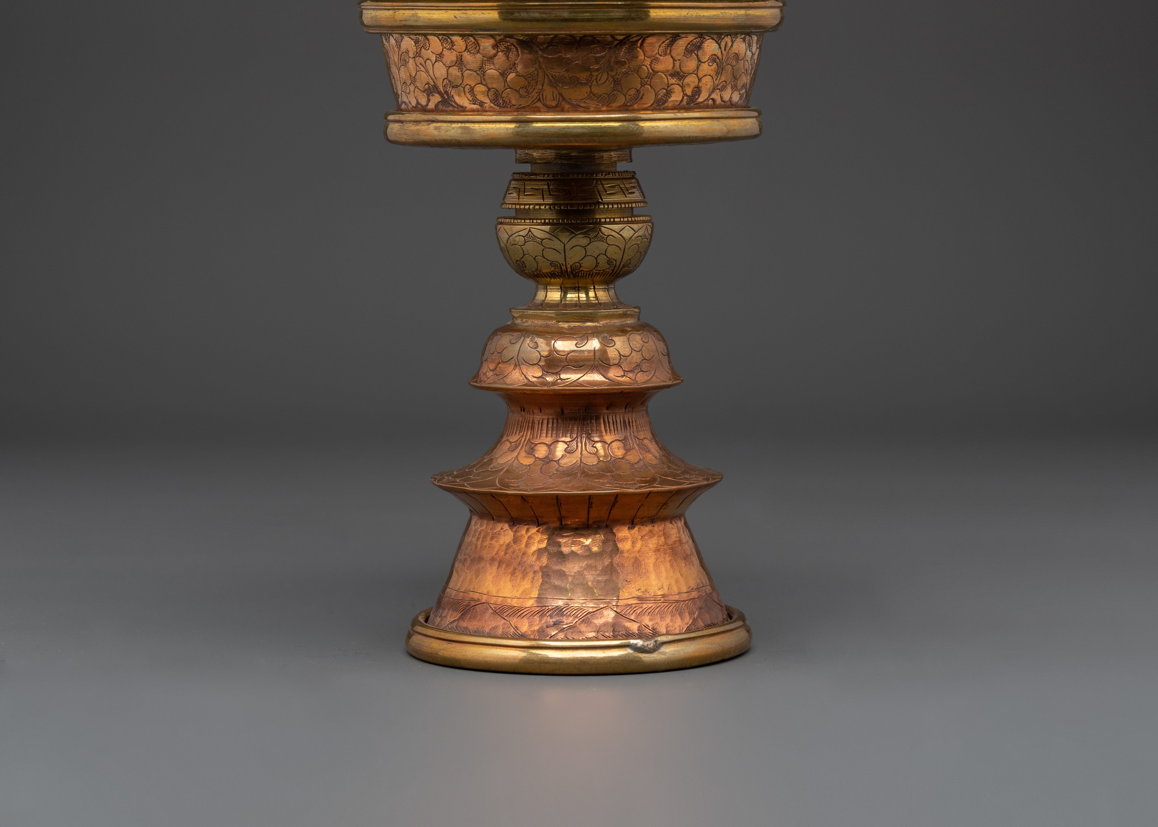 Light Offering Lamp For Buddhist Ceremonies