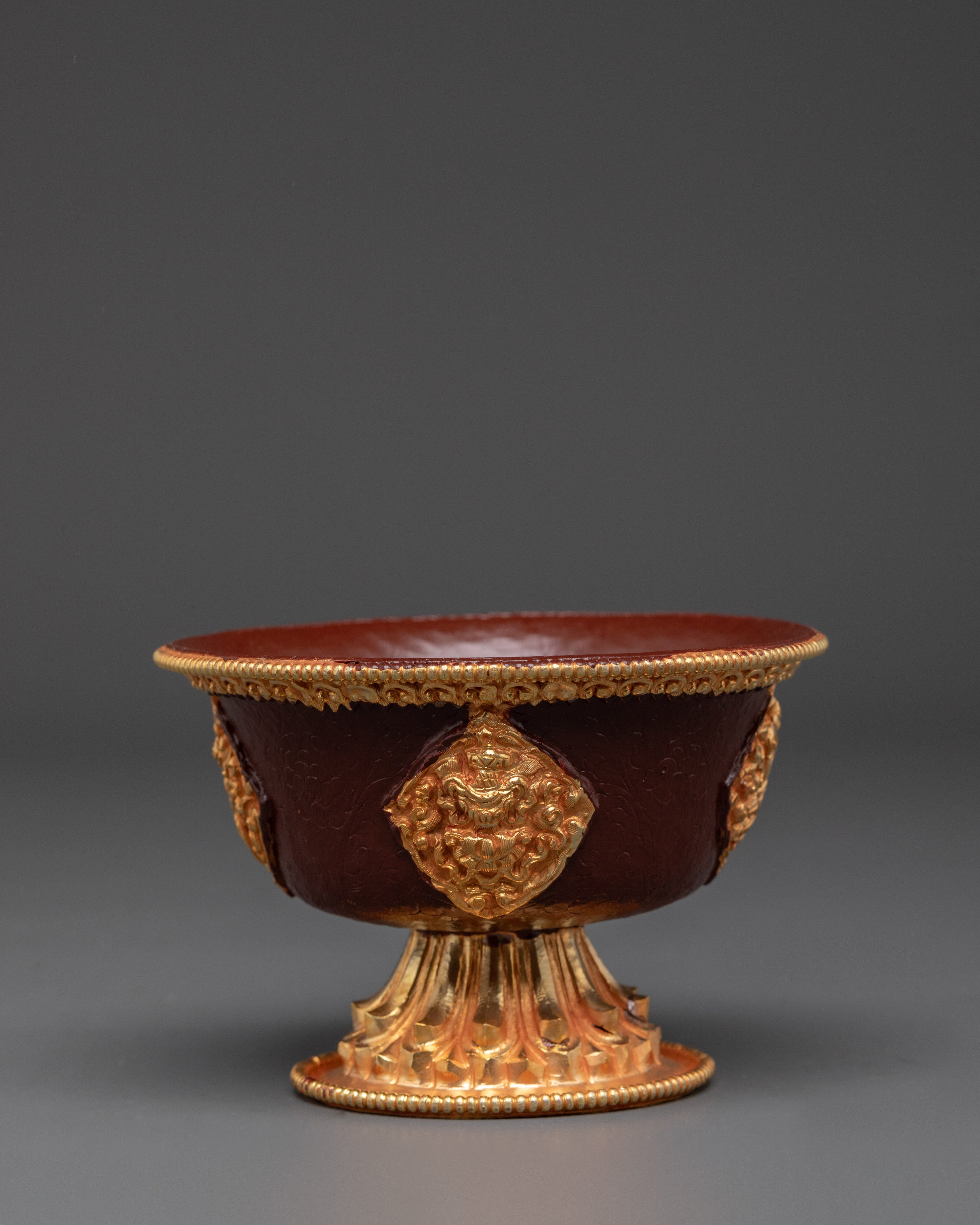 Handmade Traditional Offering Bowl Set | Sacred Offerings Bowl