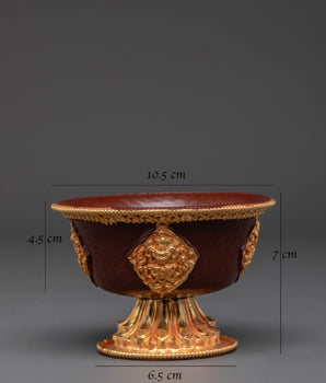 Buddhist Offering Bowl Set | Ritual Bowls for Spiritual Ceremonies