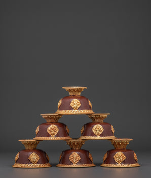 Buddhist Offering Bowl Set