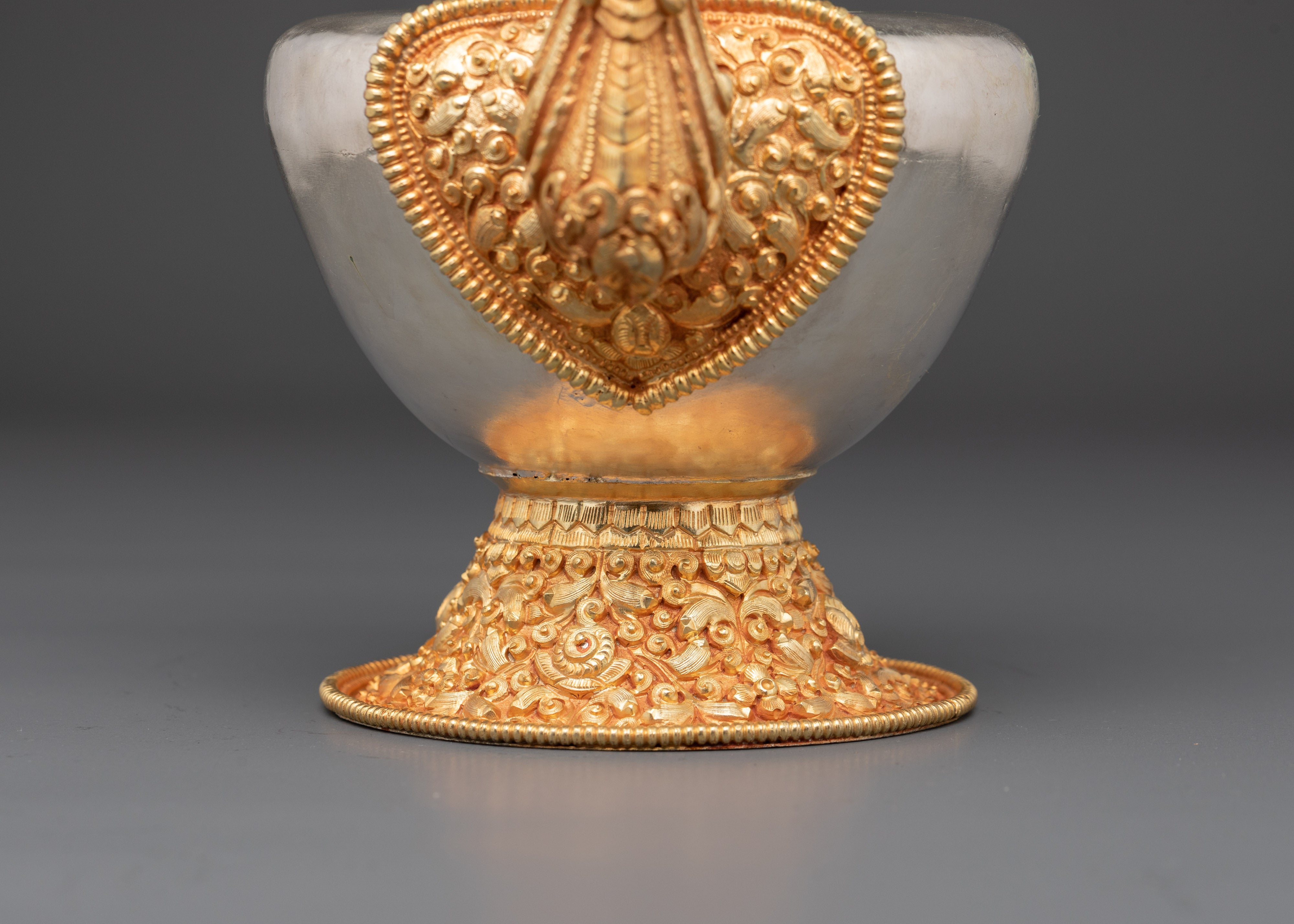 Sacred Tibetan Altar Bhumba | Buddhist Ritual Offering Vase