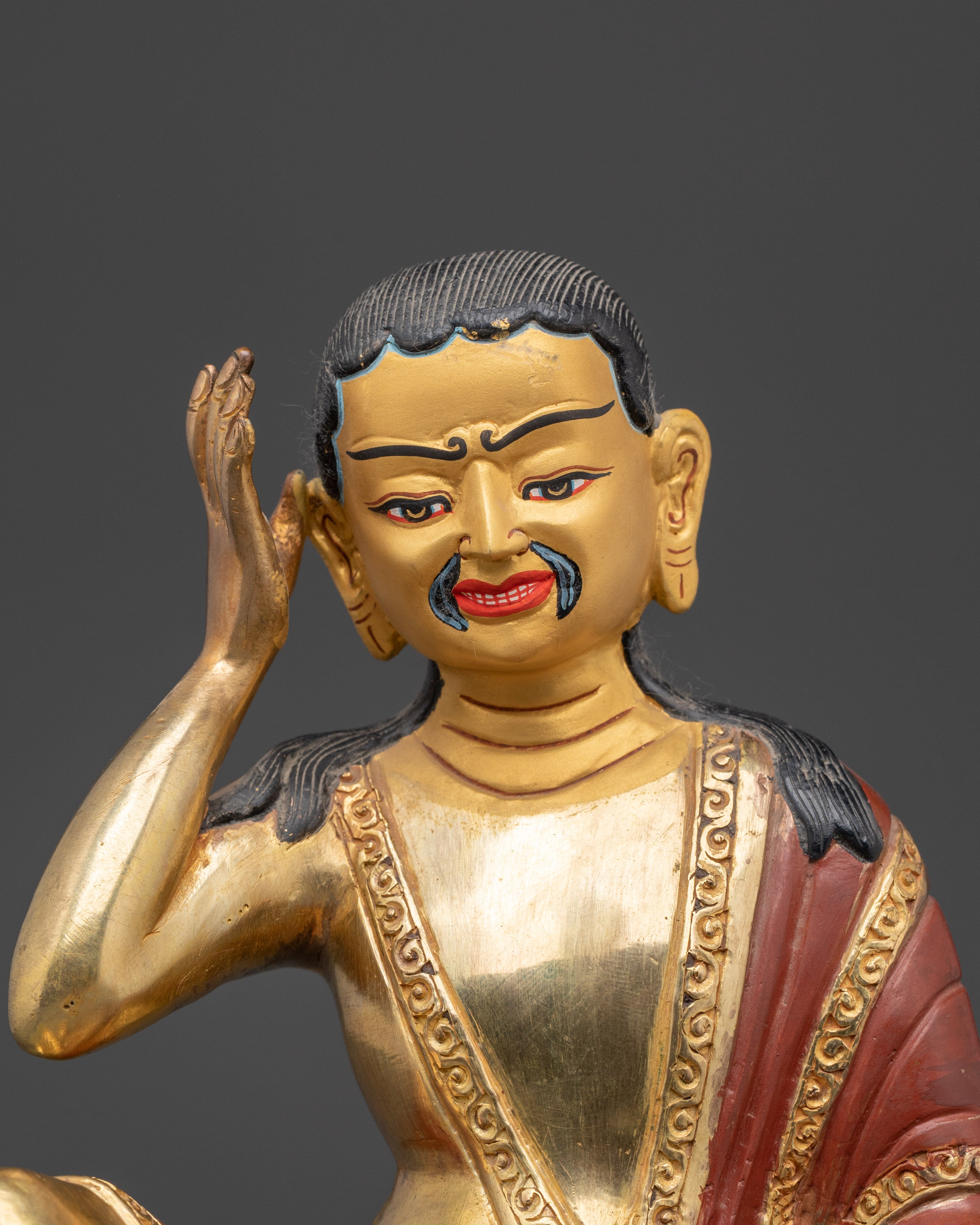Handcrafted Milerepa Sculpture | Statue for Meditation
