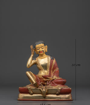 Handcrafted Milerepa Sculpture | Statue for Meditation