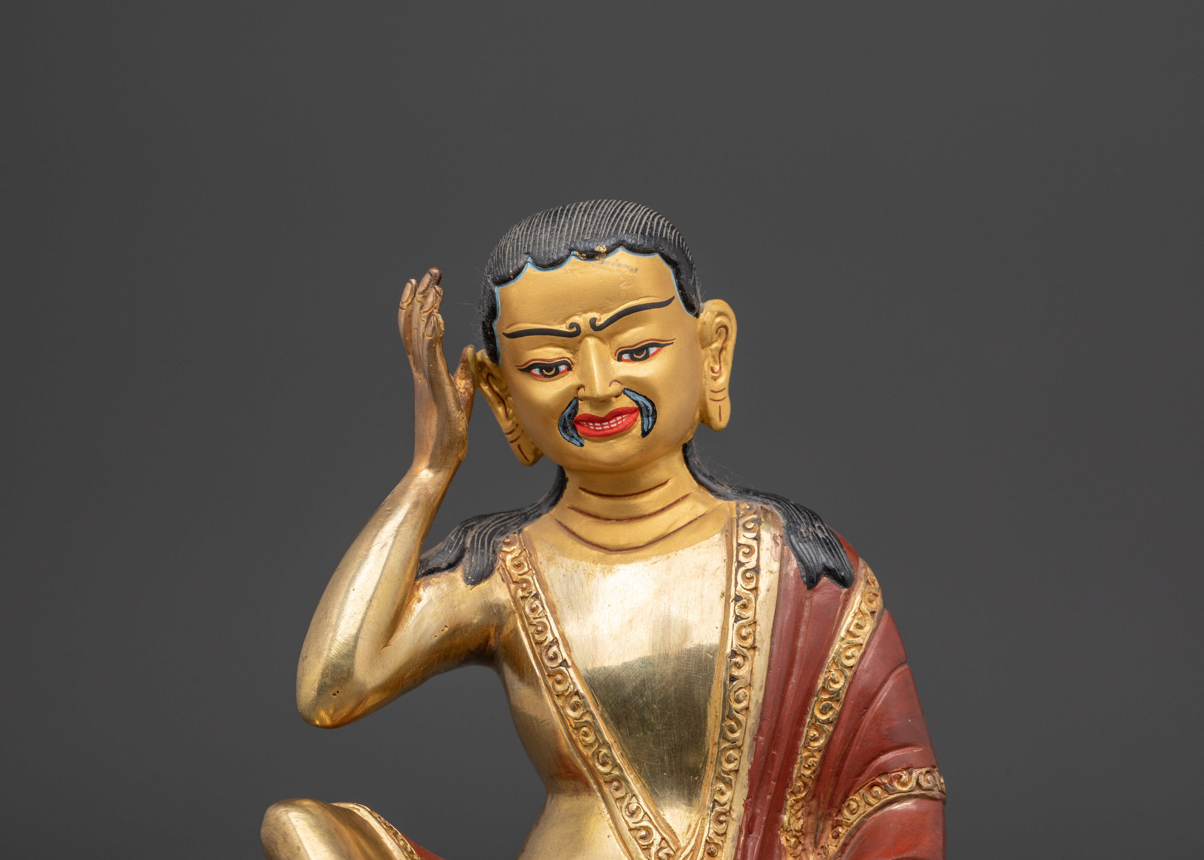 Handcrafted Milerepa Sculpture | Statue for Meditation