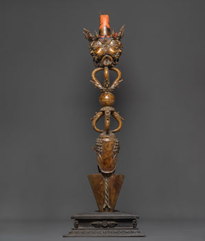 Copper Ceremonial Phurba | Sacred Spiritual Tool for Rituals