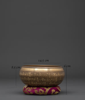 Sacred Sound Bowl | Tibetan Bronze Singing Bowl