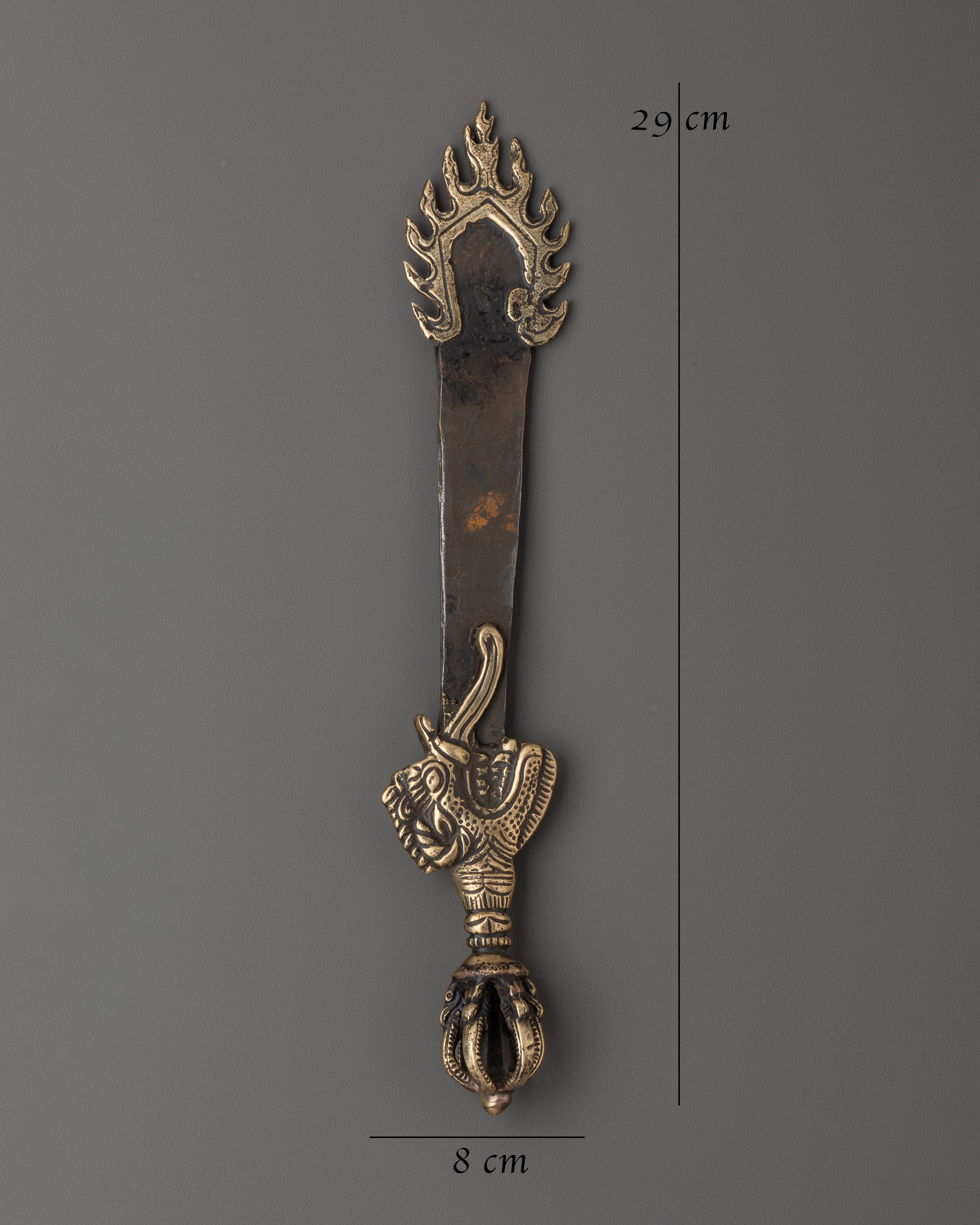 Tibetan Buddhist Sword | Symbolizing Wisdom & Protection